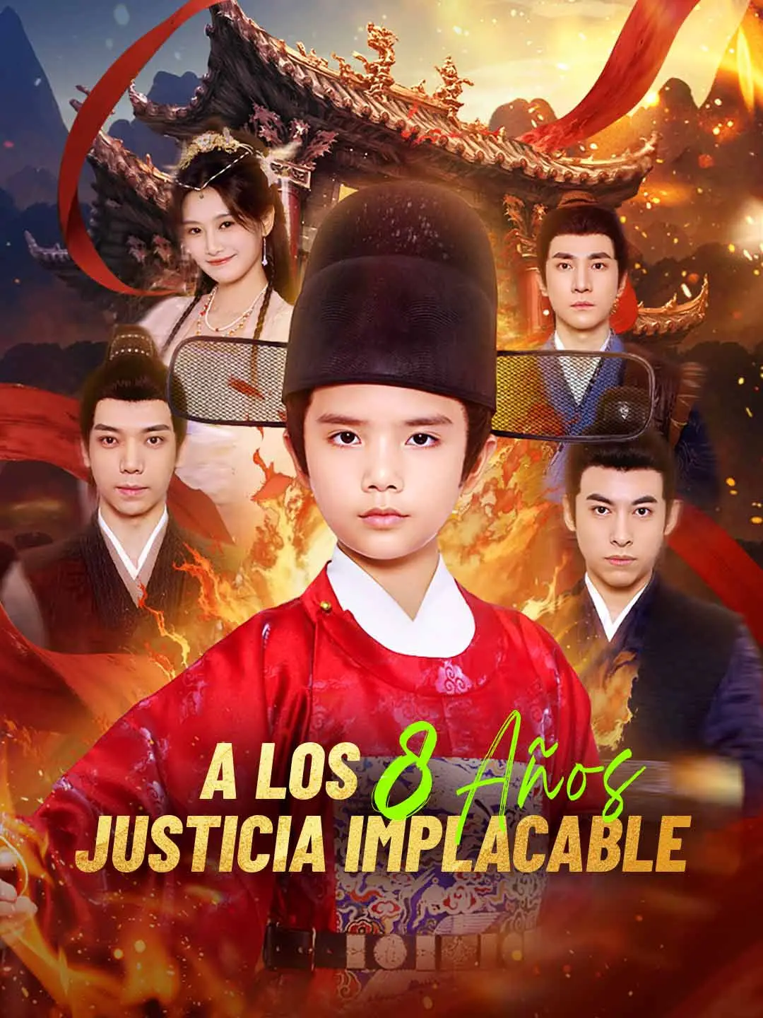 Portada de la miniserie A los 8 años, justicia implacable