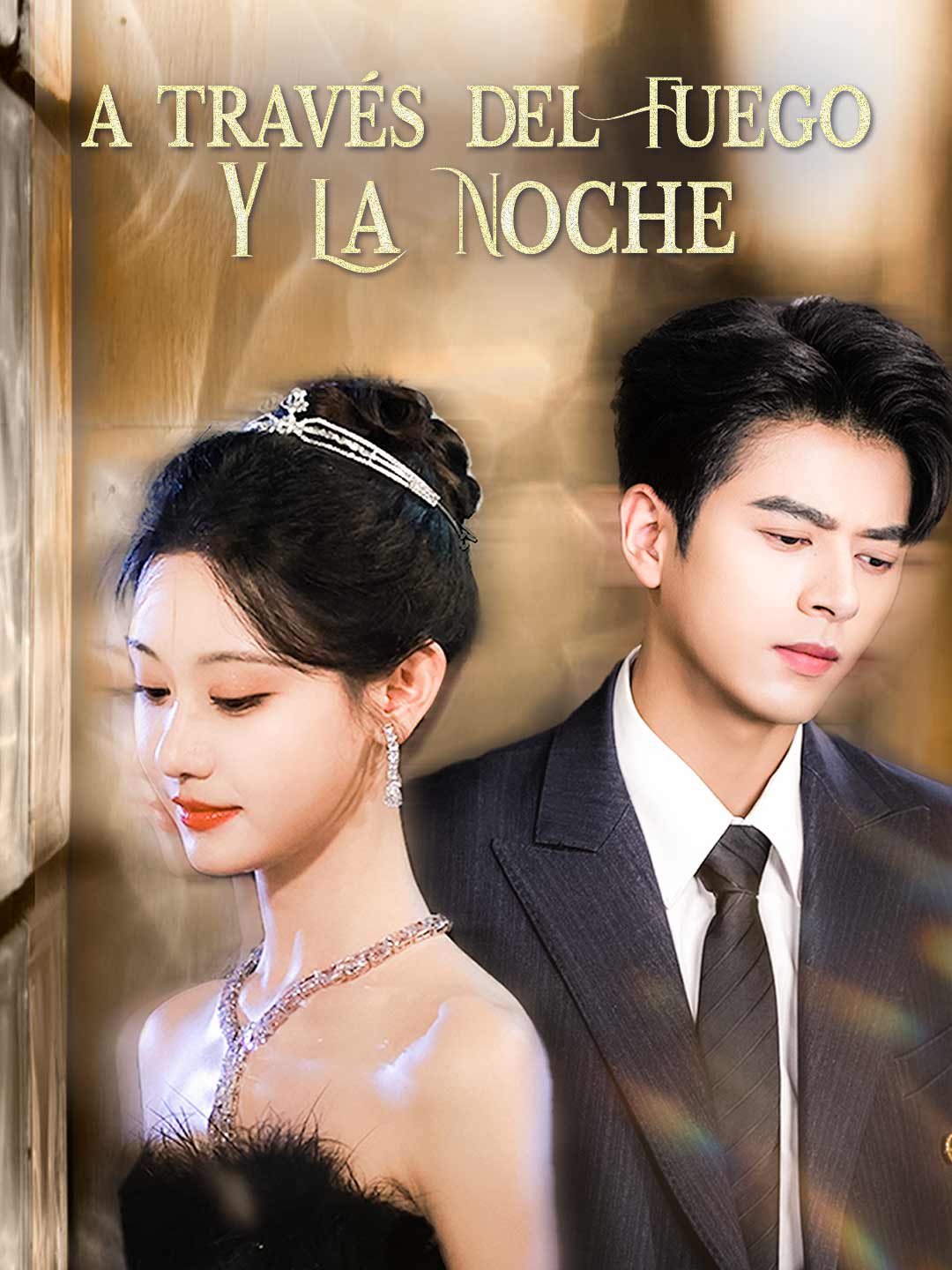 Portada de la miniserie A través del fuego y la noche