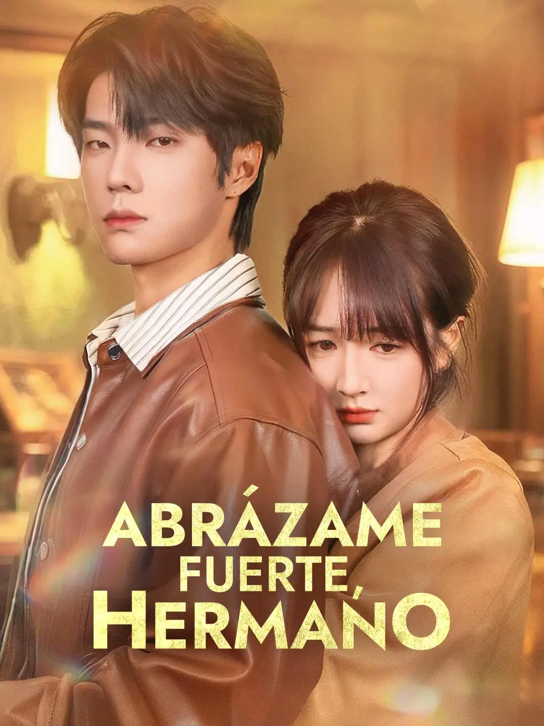 Portada de la miniserie Abrázame fuerte, hermano