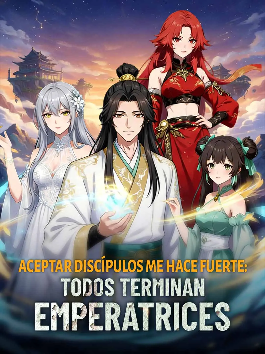 Portada de la miniserie Aceptar discípulos me hace fuerte: todos terminan emperatrices