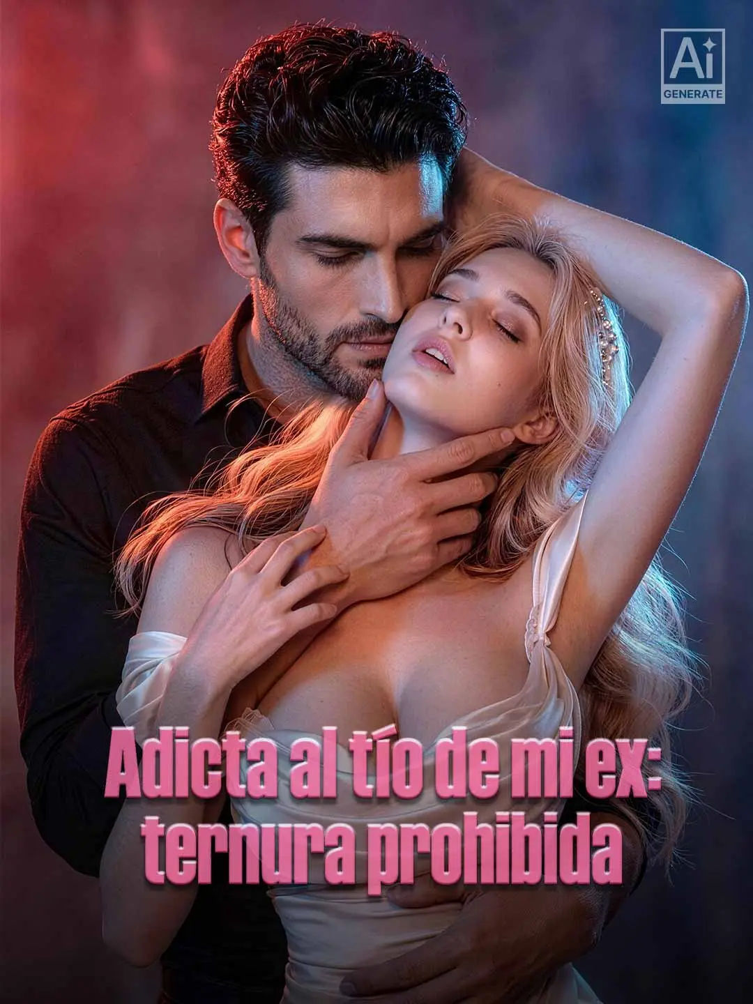 Capa da minissérie Adicta al tío de mi ex: ternura prohibida