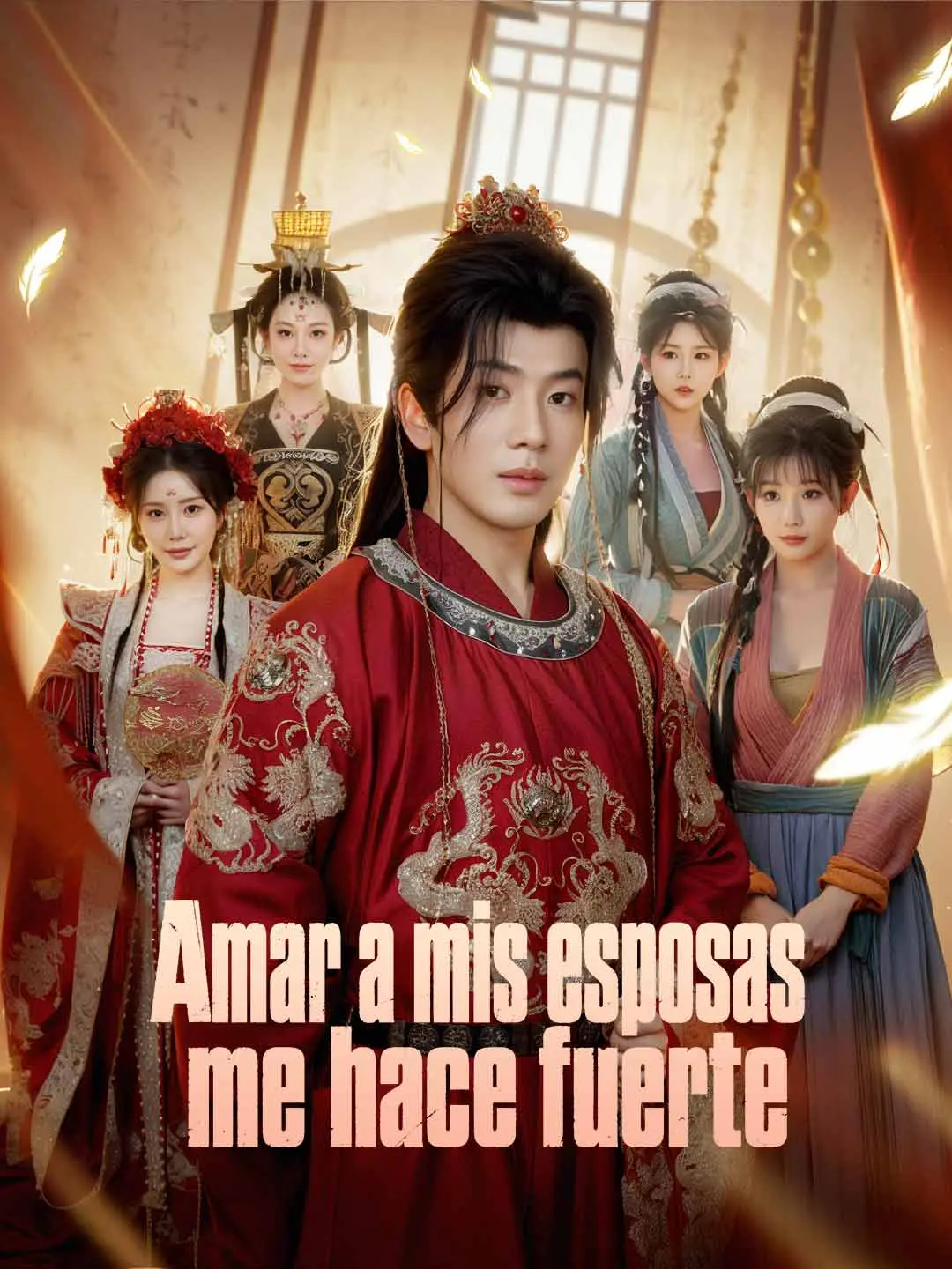 Capa da minissérie Amar a mis esposas me hace fuerte