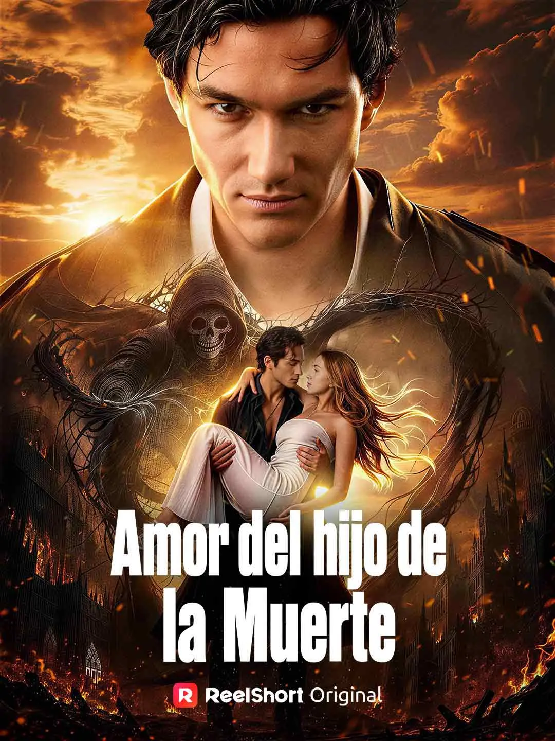 Portada de la miniserie Amor del hijo de la Muerte