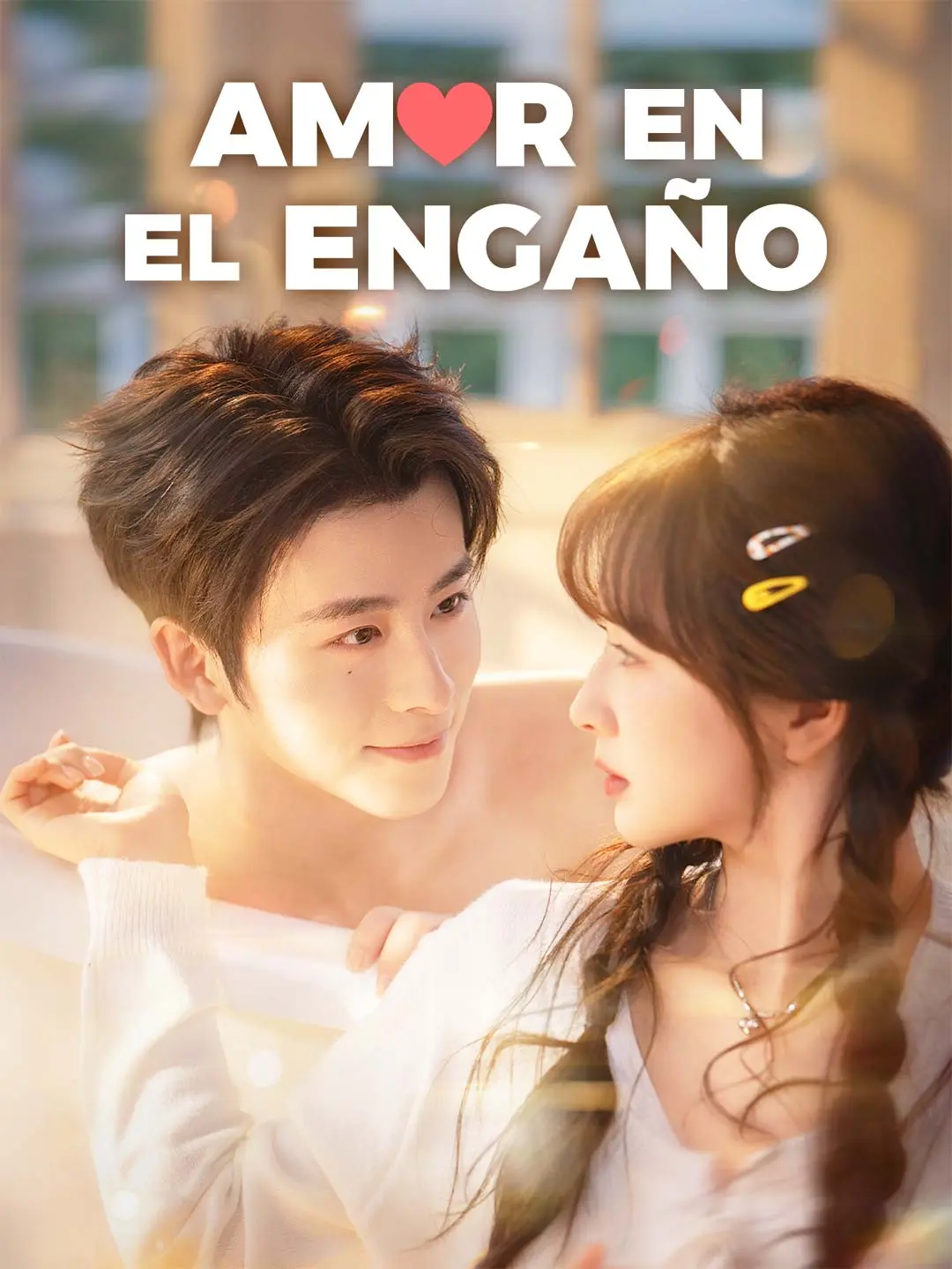 Portada de la miniserie Amor en el engaño