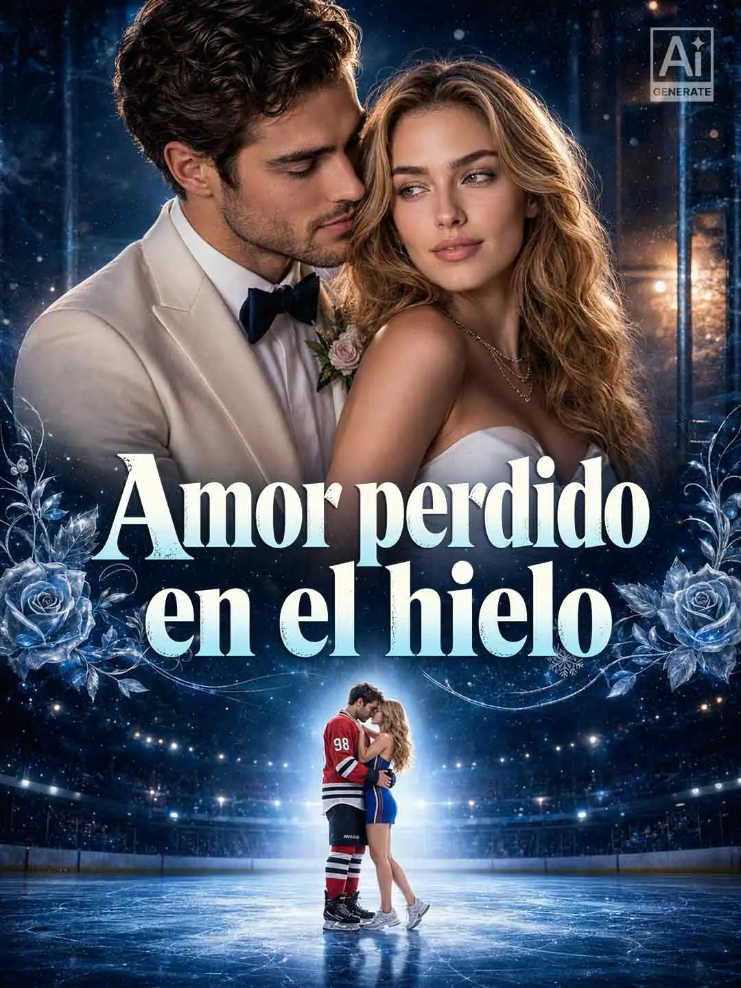 Portada de la miniserie Amor perdido en el hielo