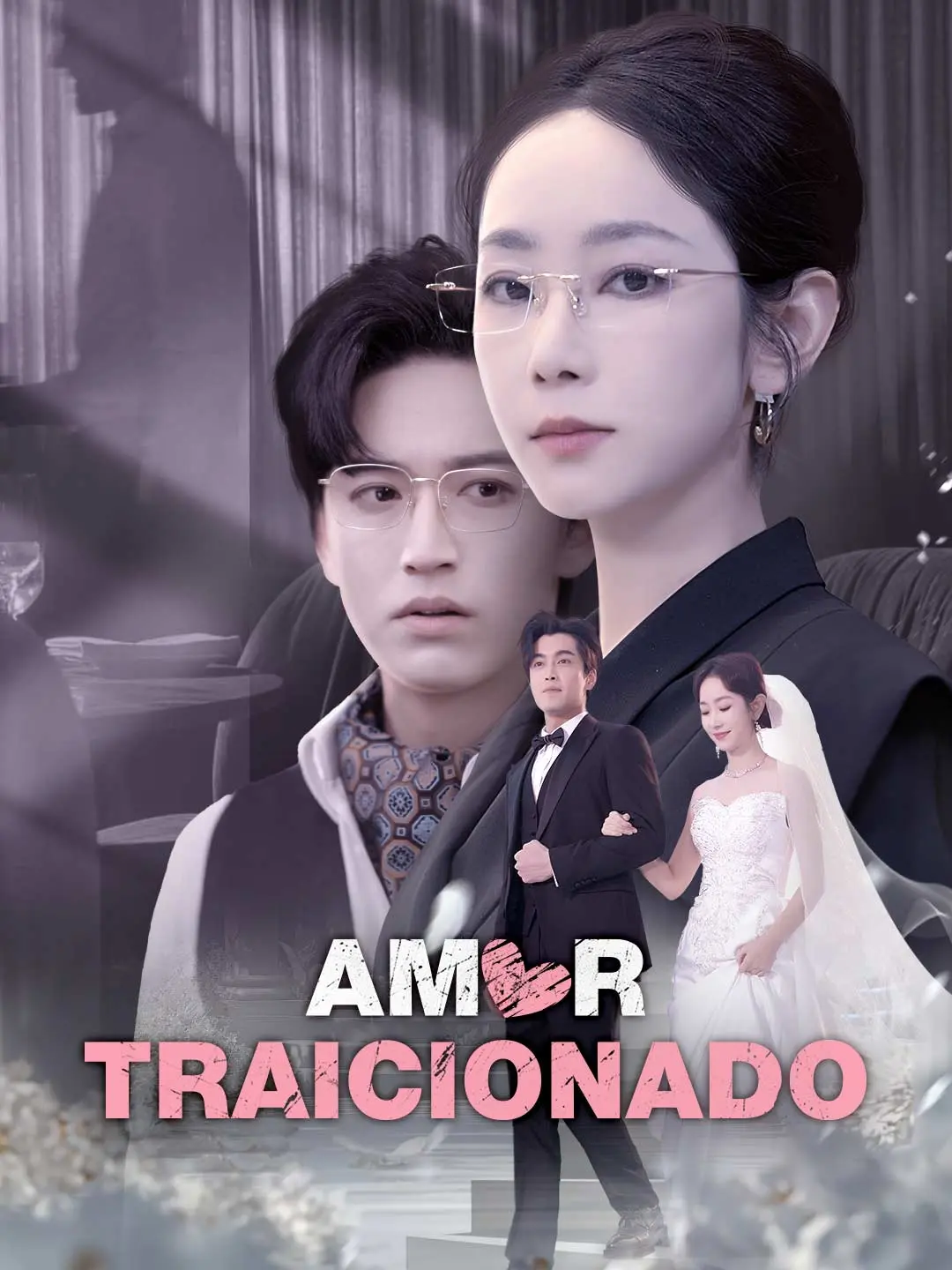 Capa da minissérie Amor traicionado