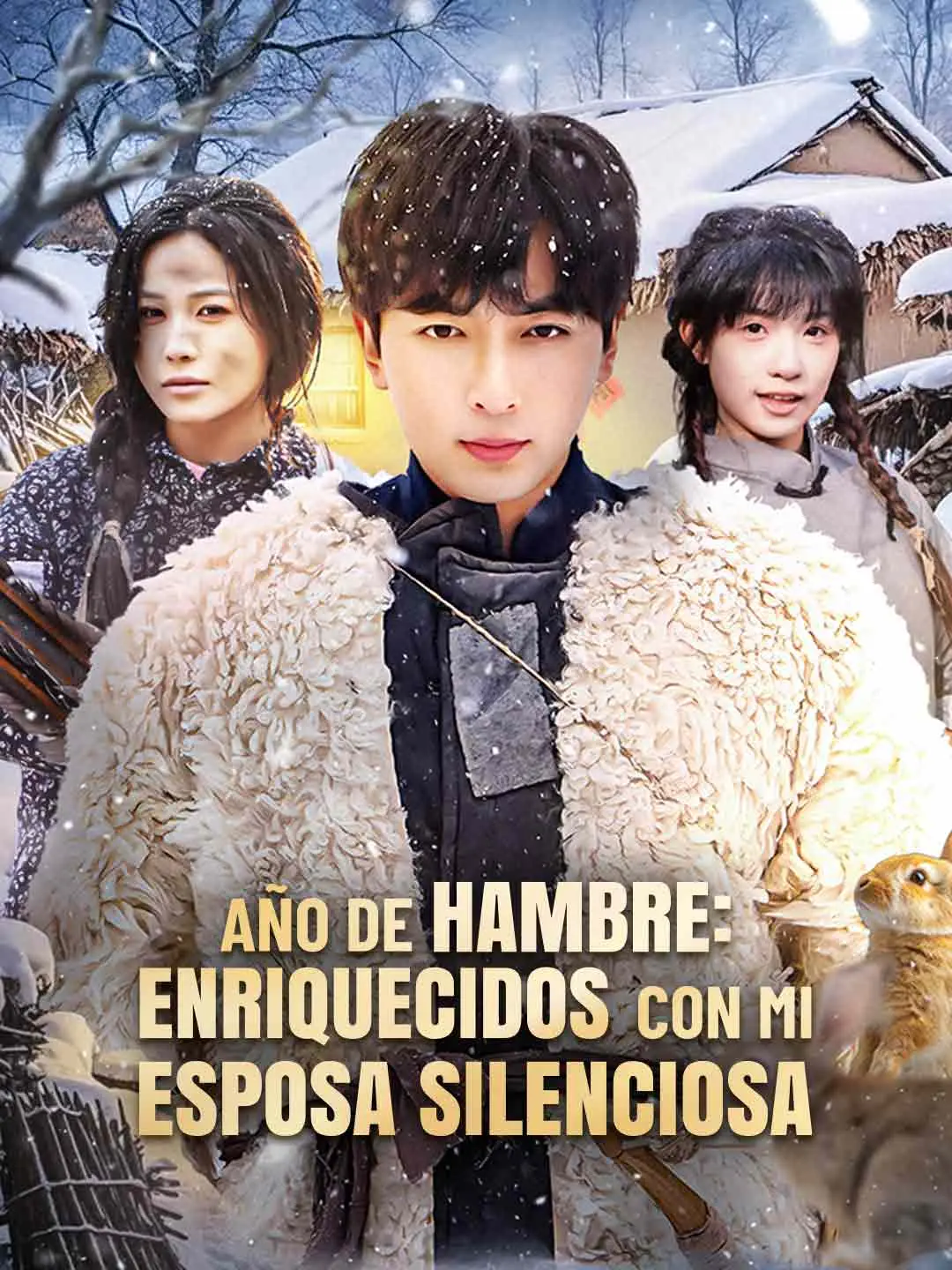 Portada de la miniserie Año de hambre: enriquecidos con mi esposa silenciosa