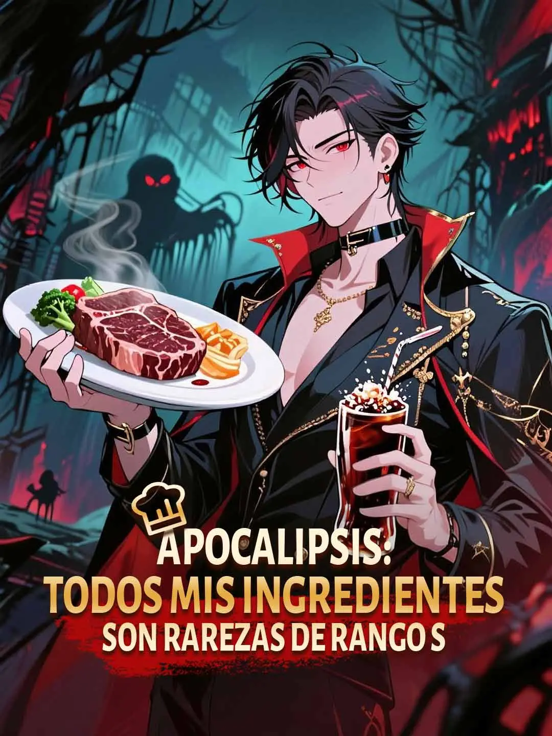 Portada de la miniserie Apocalipsis: todos mis ingredientes son rarezas de rango S