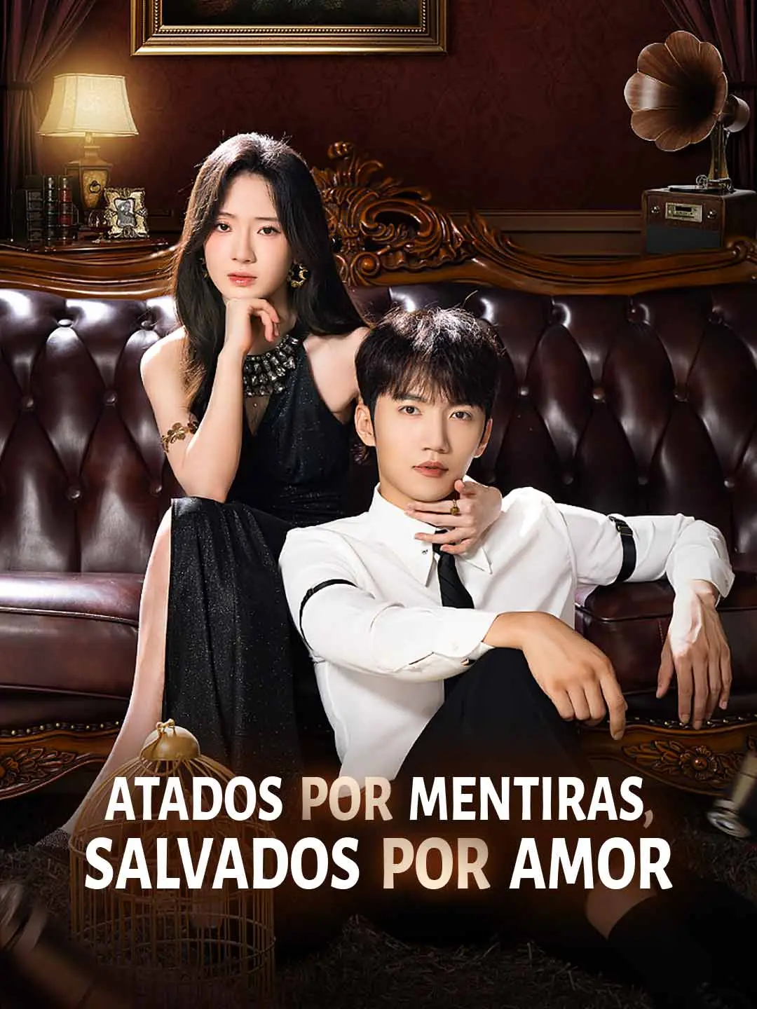 Portada de la miniserie Atados por mentiras, salvados por amor