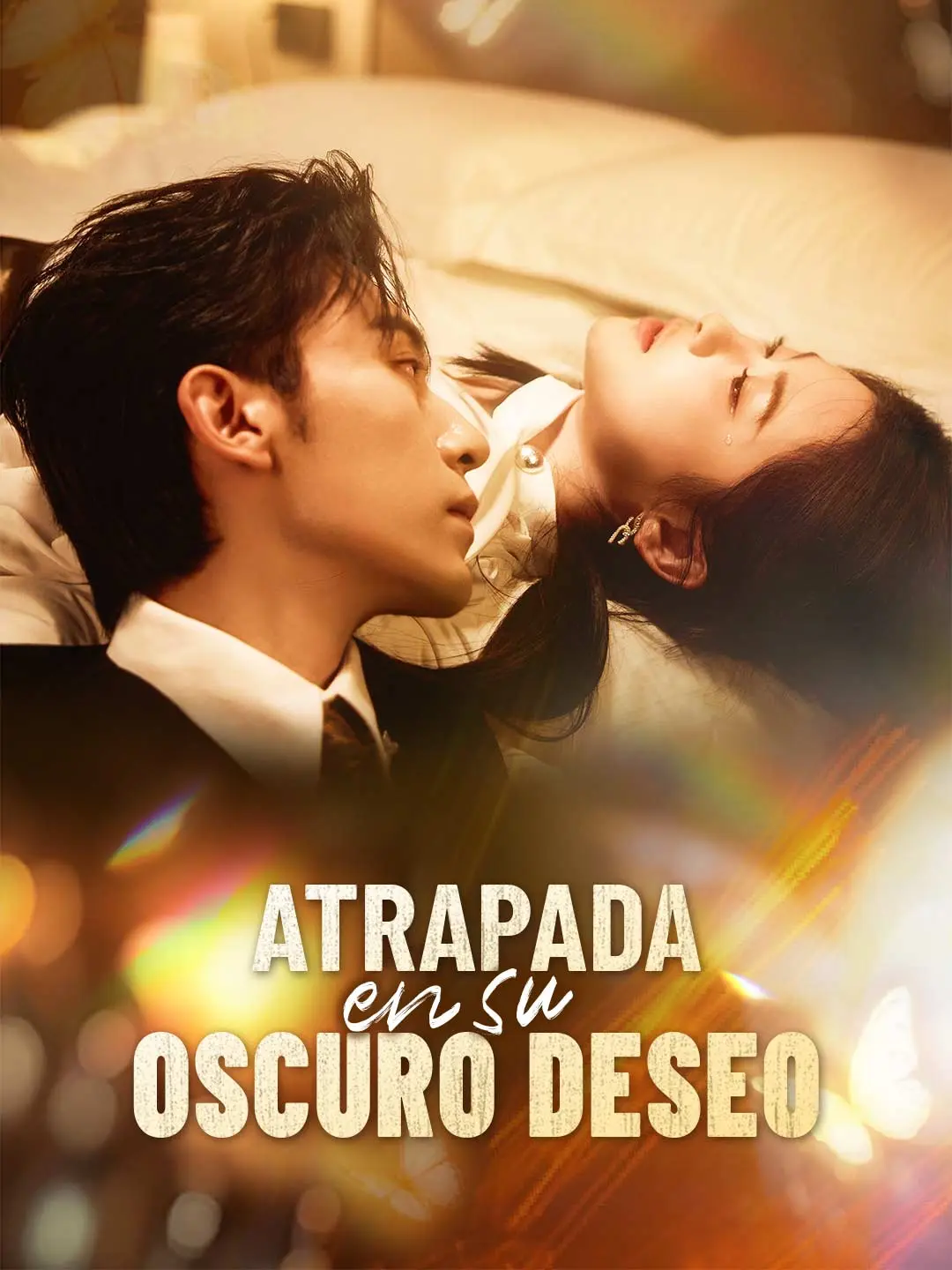 Portada de la miniserie Atrapada en su oscuro deseo