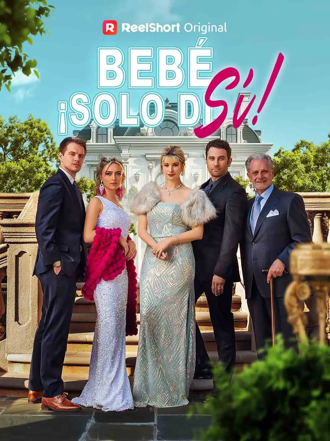 Capa da minissérie Bebé, ¡solo di sí!