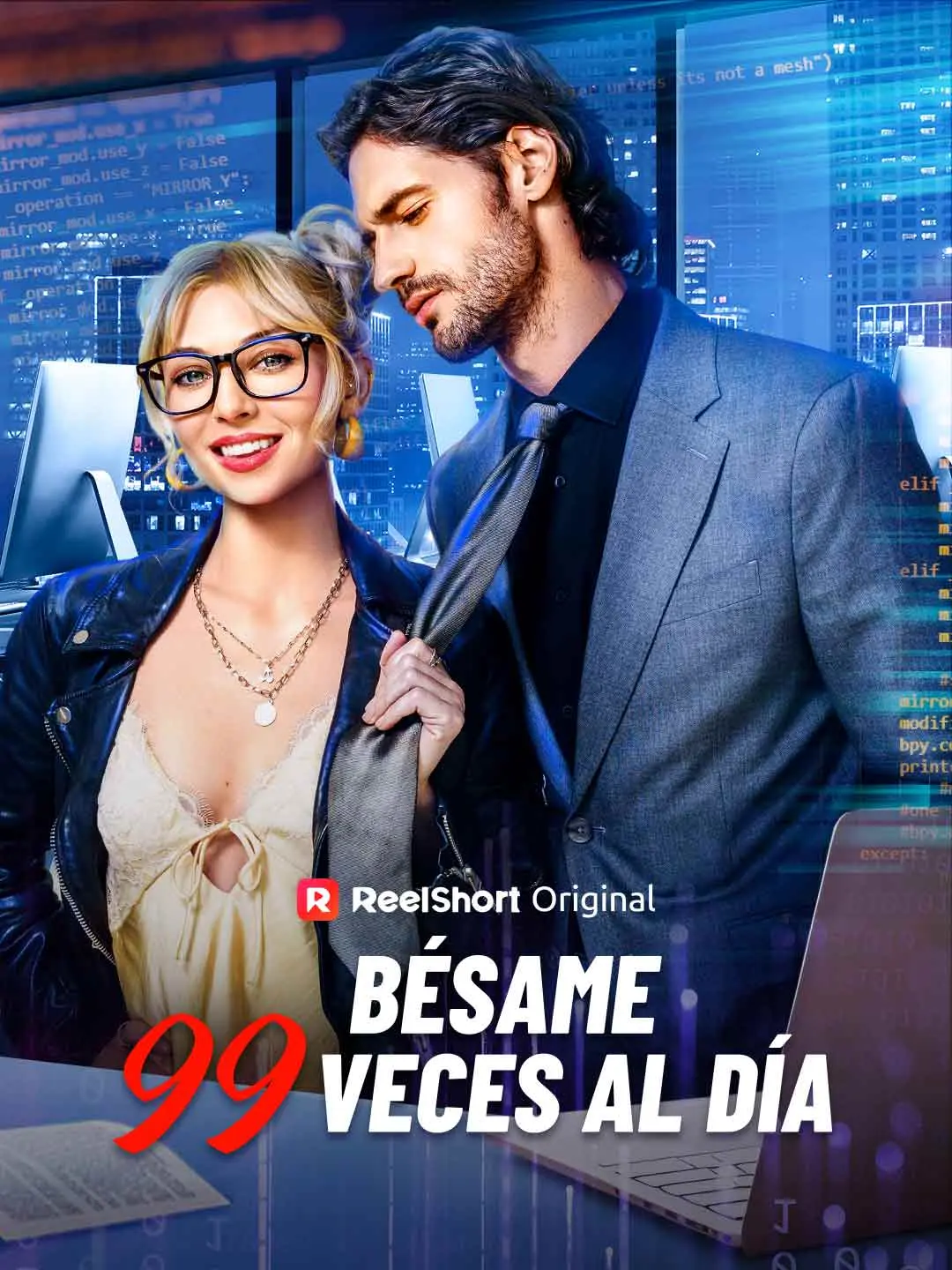 Capa da minissérie Bésame 99 Veces al Día