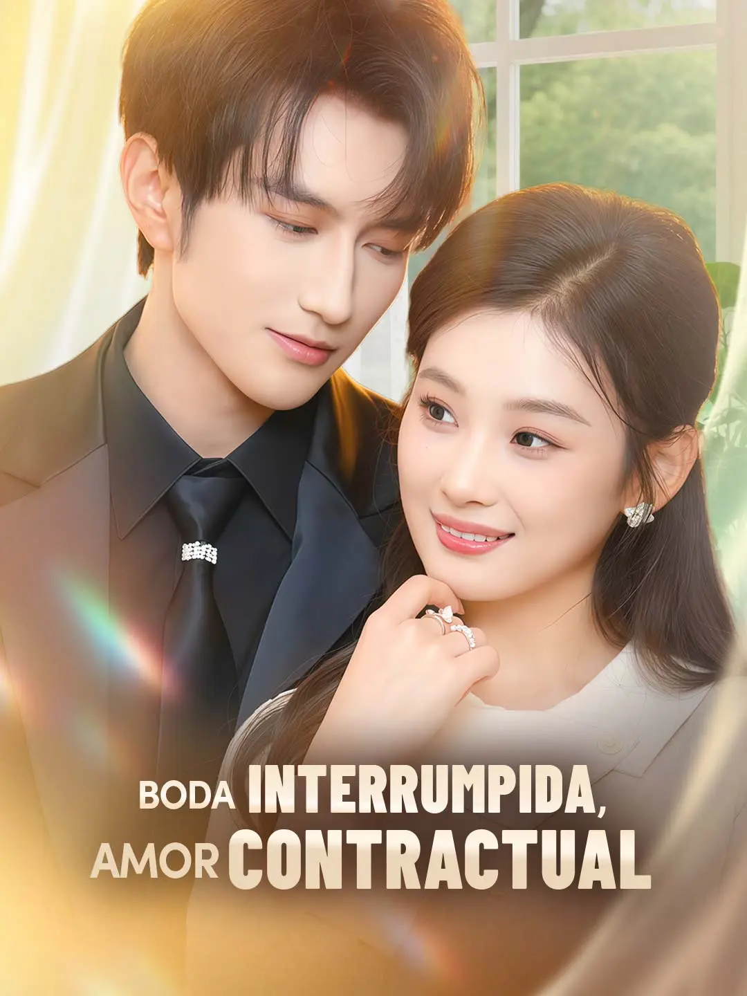 Portada de la miniserie Boda interrumpida, amor contractual