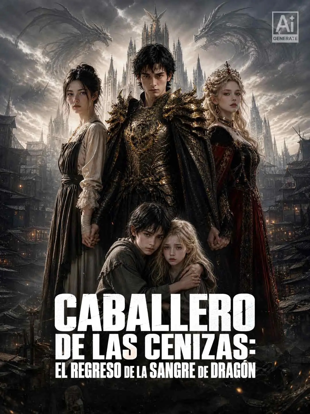 Portada de la miniserie Caballero de las cenizas: el regreso de la sangre de dragón