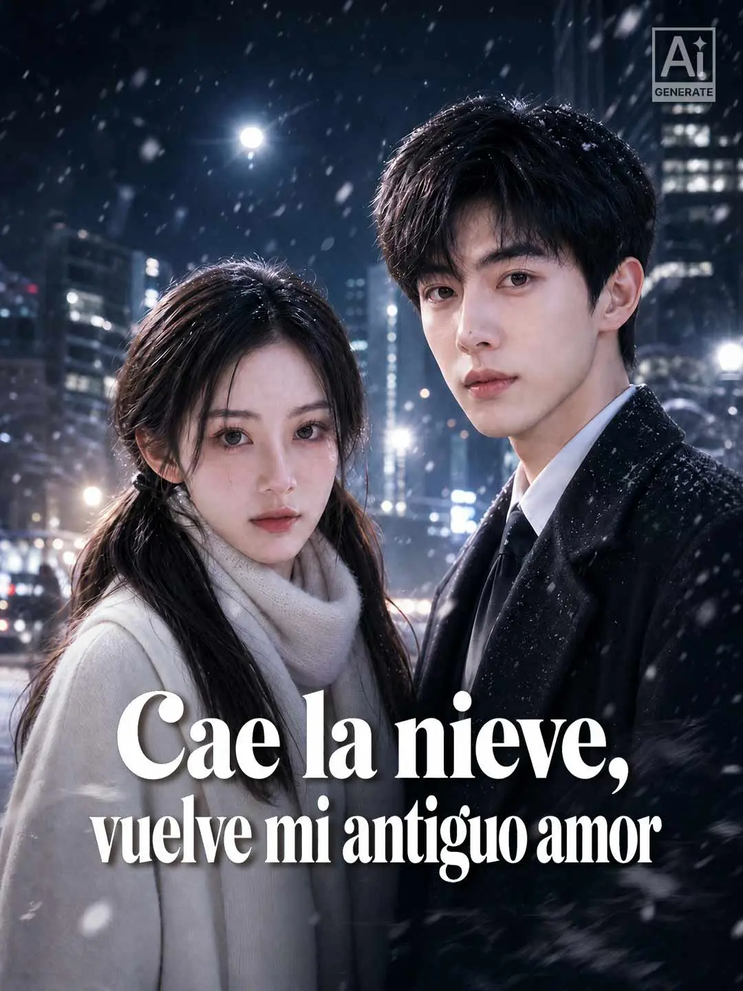 Portada de la miniserie Cae la nieve, vuelve mi antiguo amor