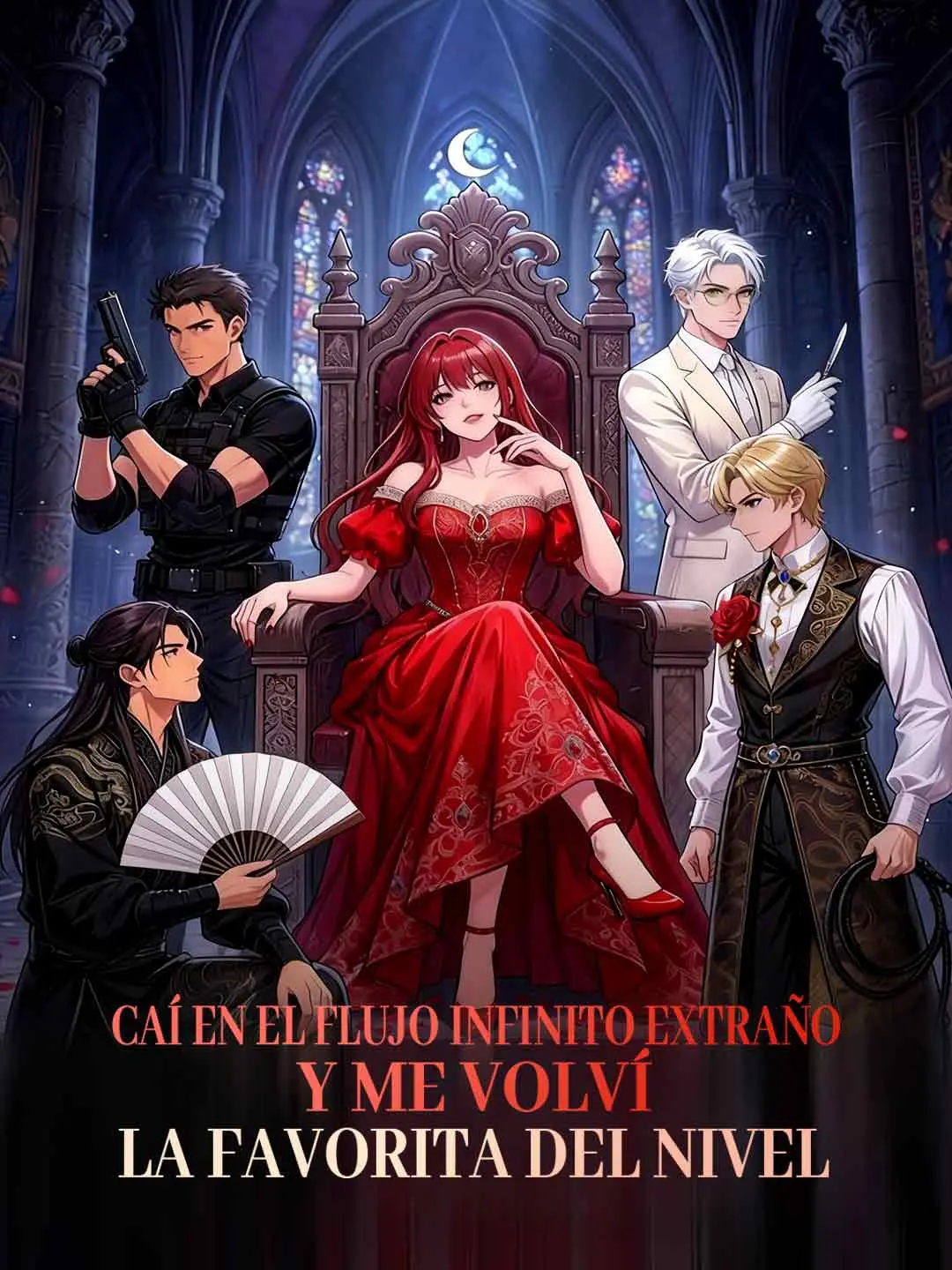 Portada de la miniserie Caí en el flujo infinito extraño y me volví la favorita del nivel