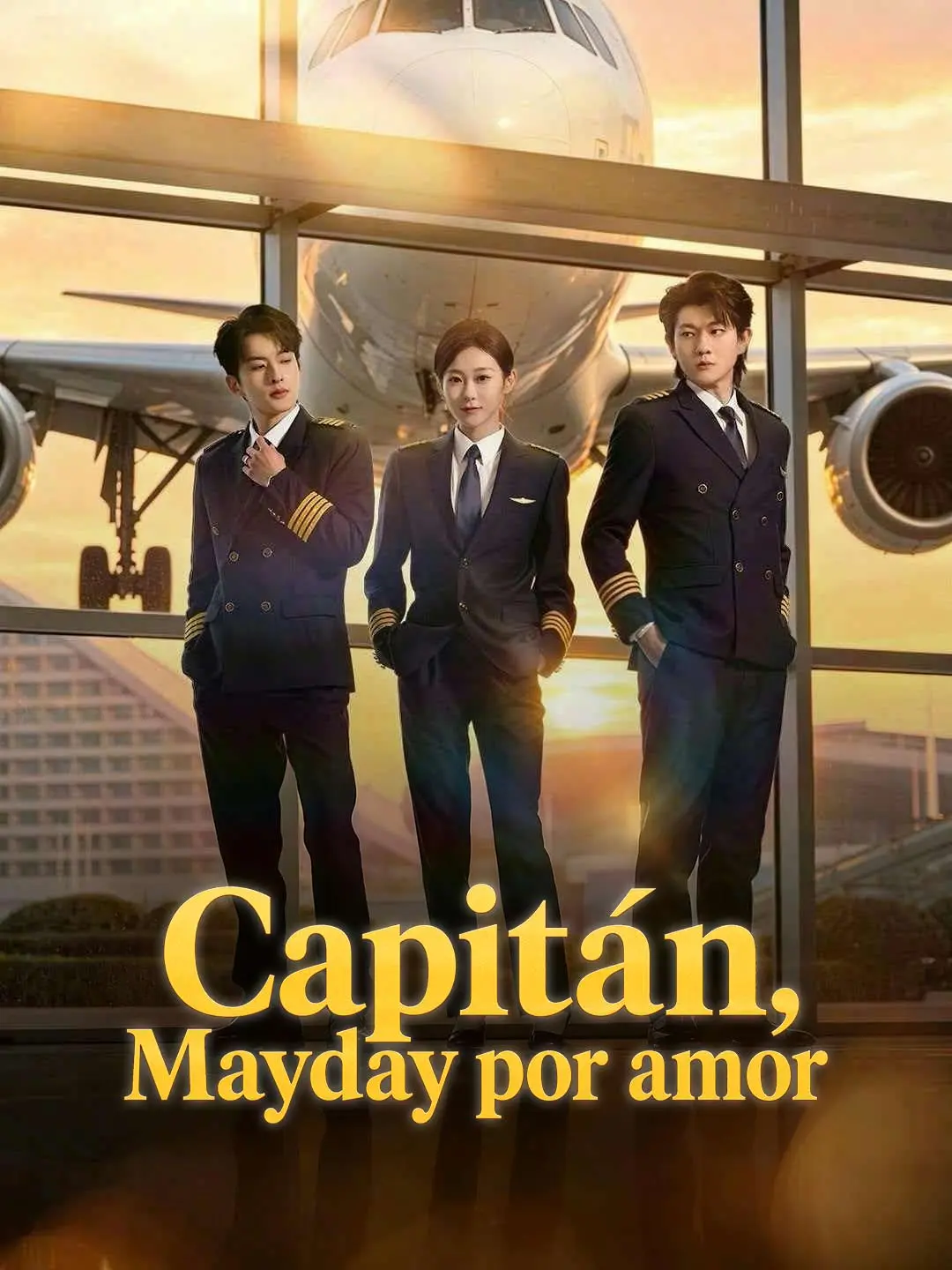 Portada de la miniserie Capitán, Mayday por amor