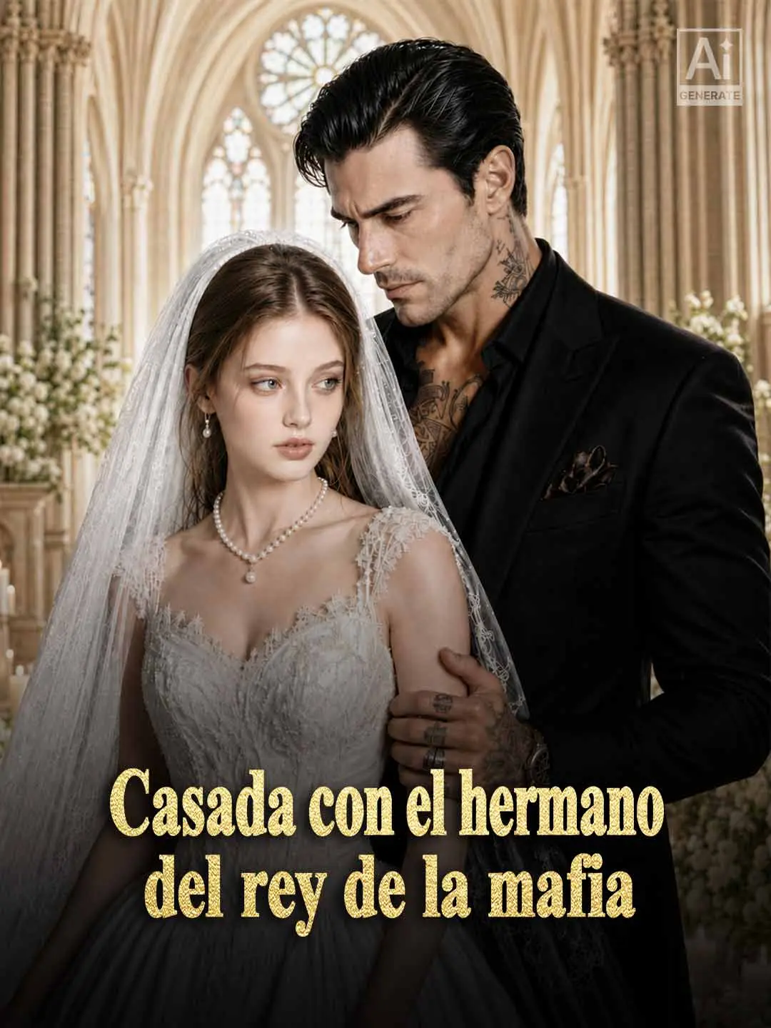 Portada de la miniserie Casada con el hermano del rey de la mafia