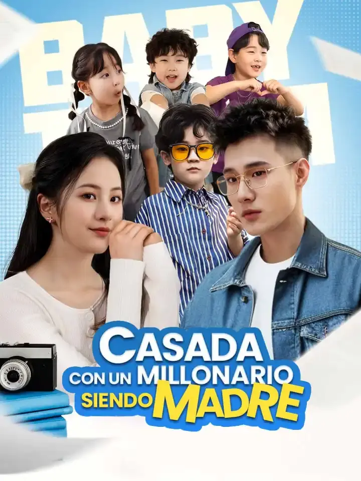 Portada de la miniserie Casada Con Un Millonario Siendo Madre