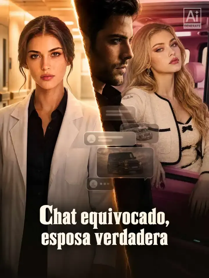 Portada de la miniserie Chat equivocado, esposa verdadera