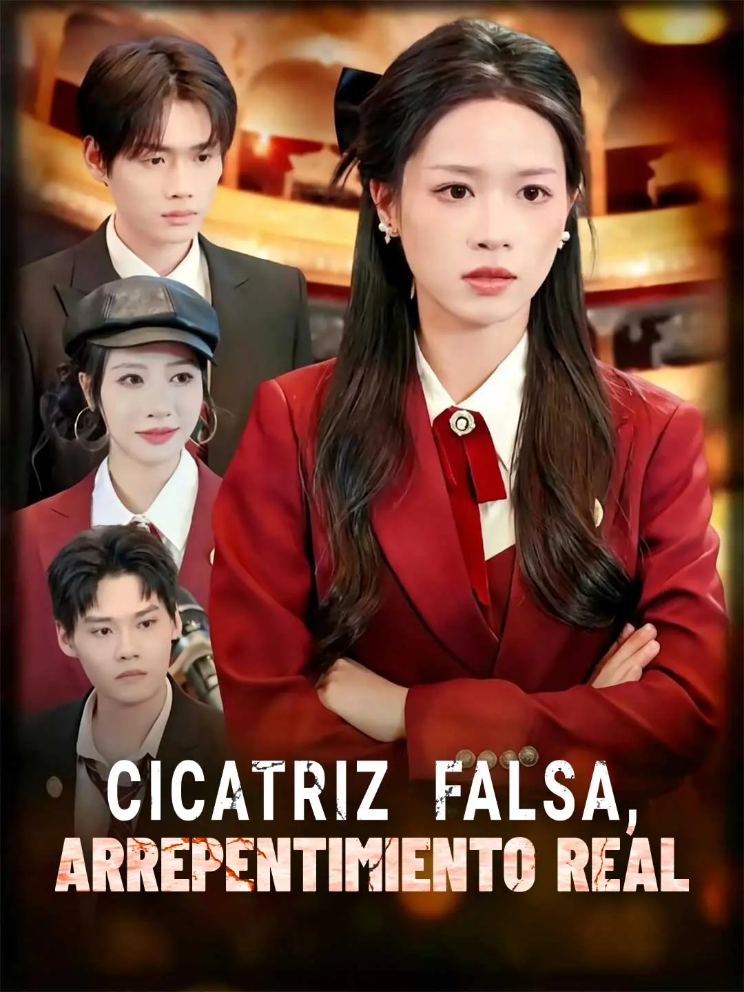 Portada de la miniserie Cicatriz falsa, arrepentimiento real