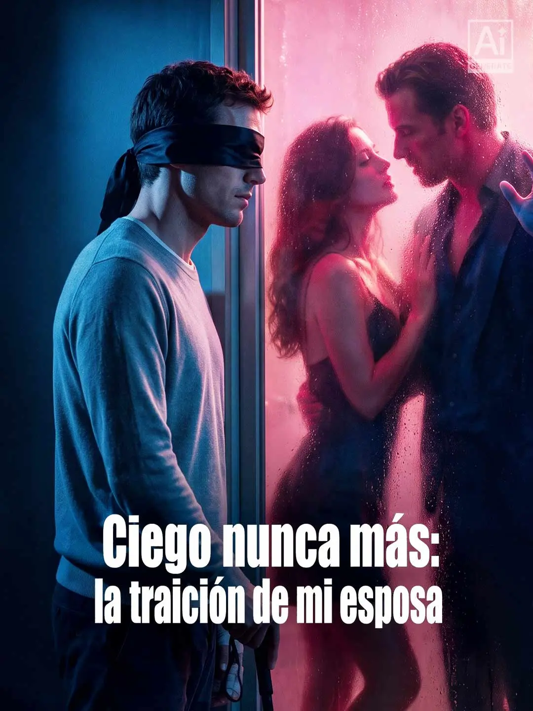 Portada de la miniserie Ciego nunca más: la traición de mi esposa
