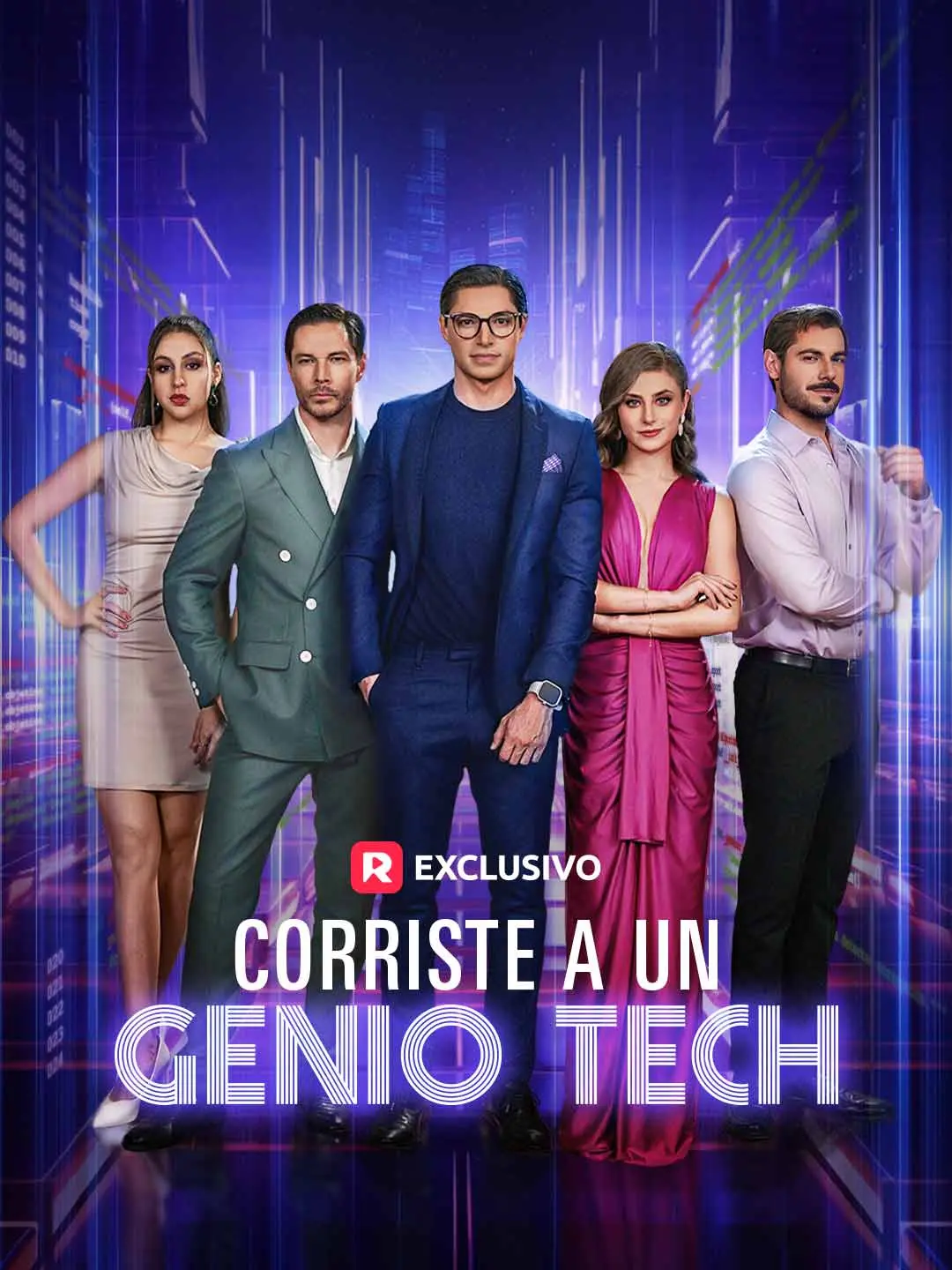 Capa da minissérie Corriste a un Genio Tech