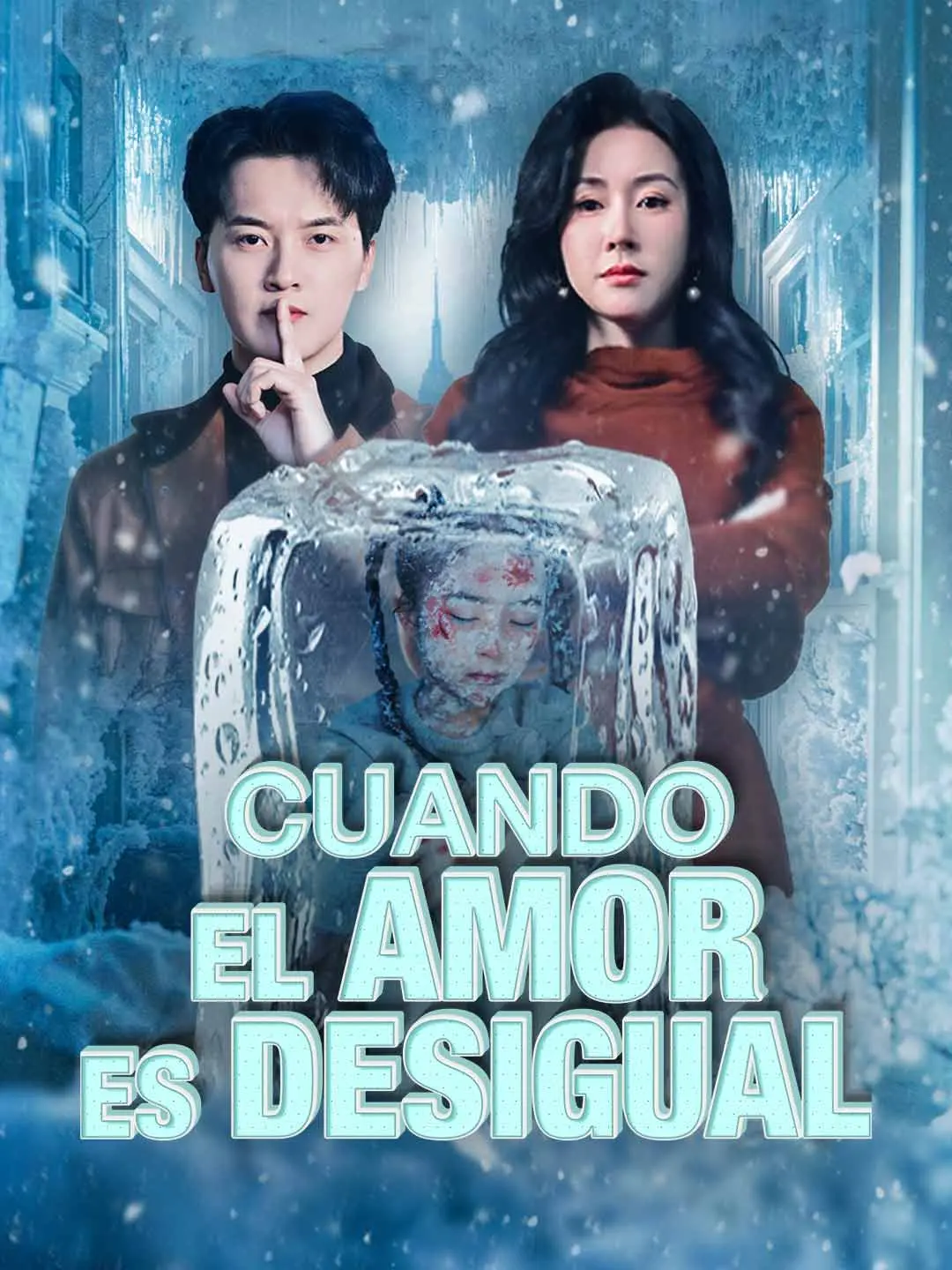 Capa da minissérie Cuando el amor es desigual