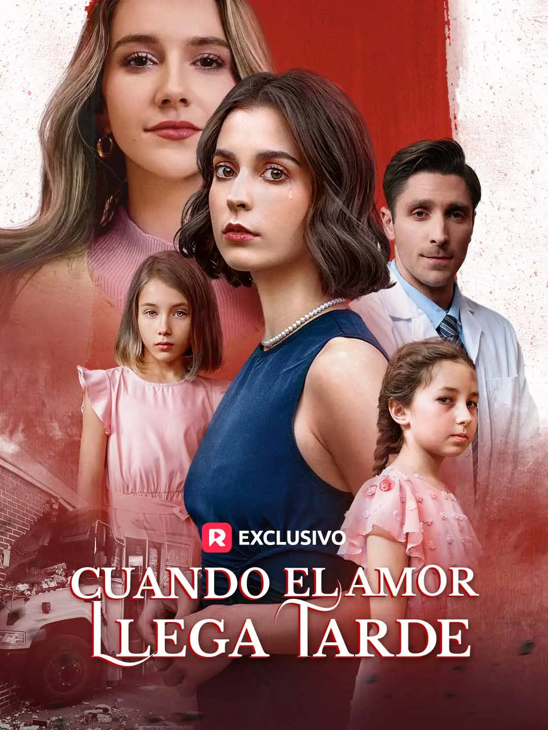 Capa da minissérie Cuando el Amor Llega Tarde