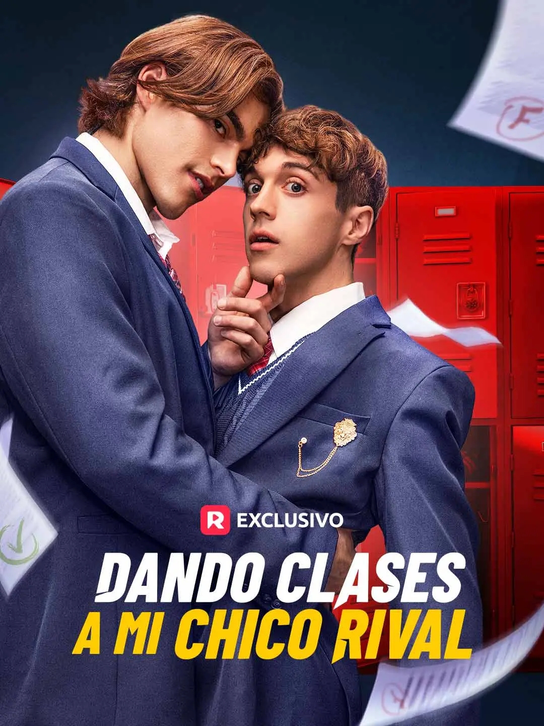 Portada de la miniserie Dando clases a mi chico rival