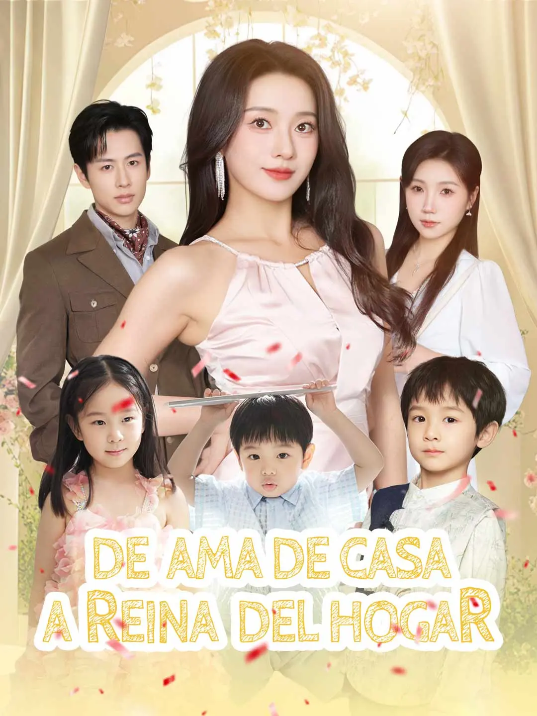 Capa da minissérie De ama de casa a reina del hogar
