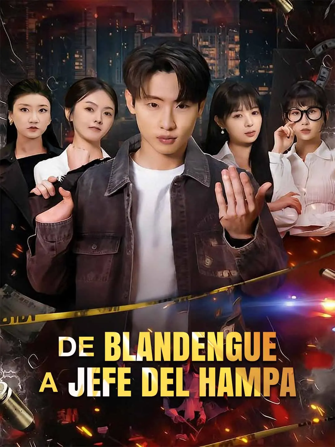 Portada de la miniserie De blandengue a jefe del hampa