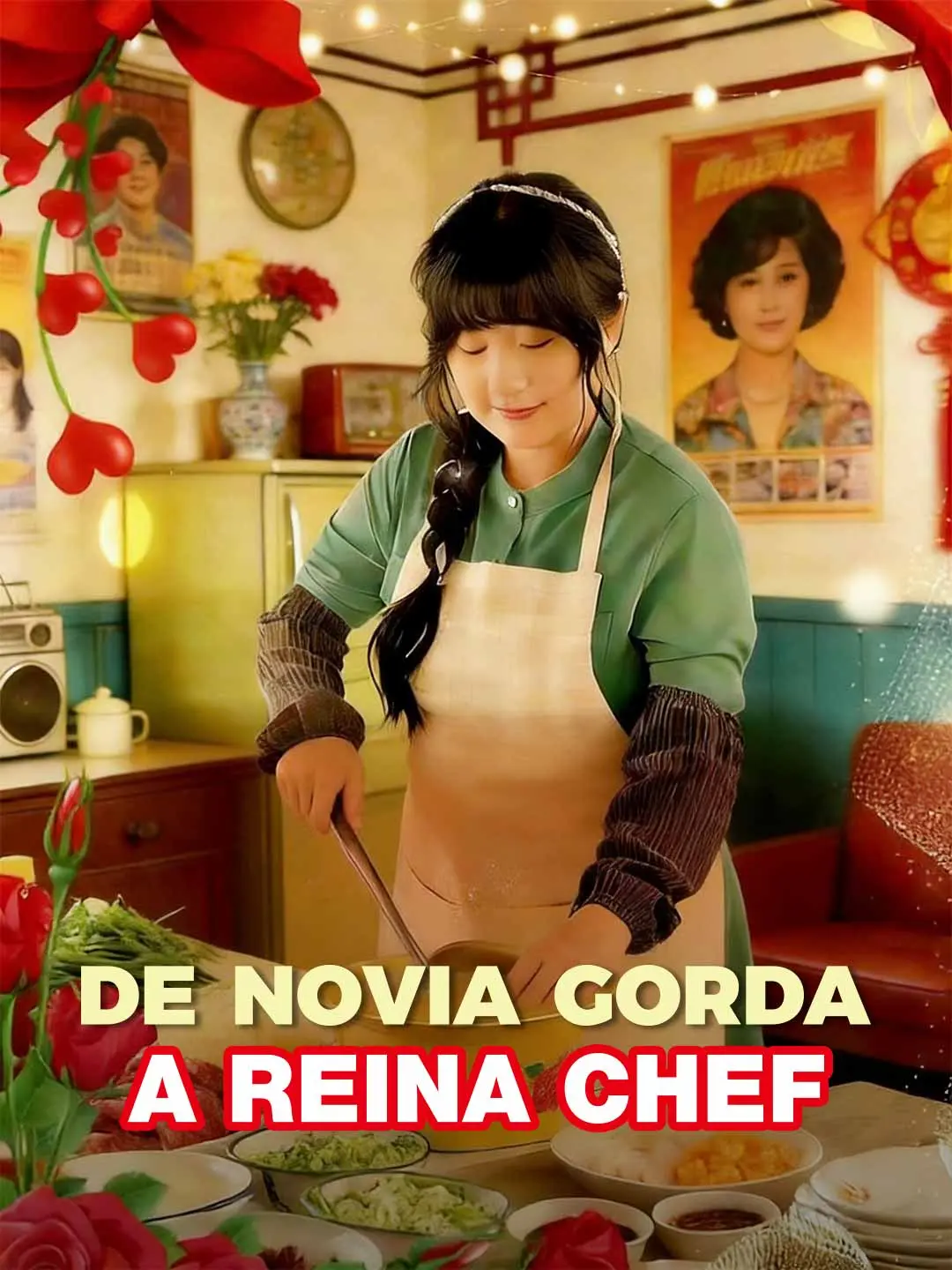 Portada de la miniserie De novia gorda a reina chef