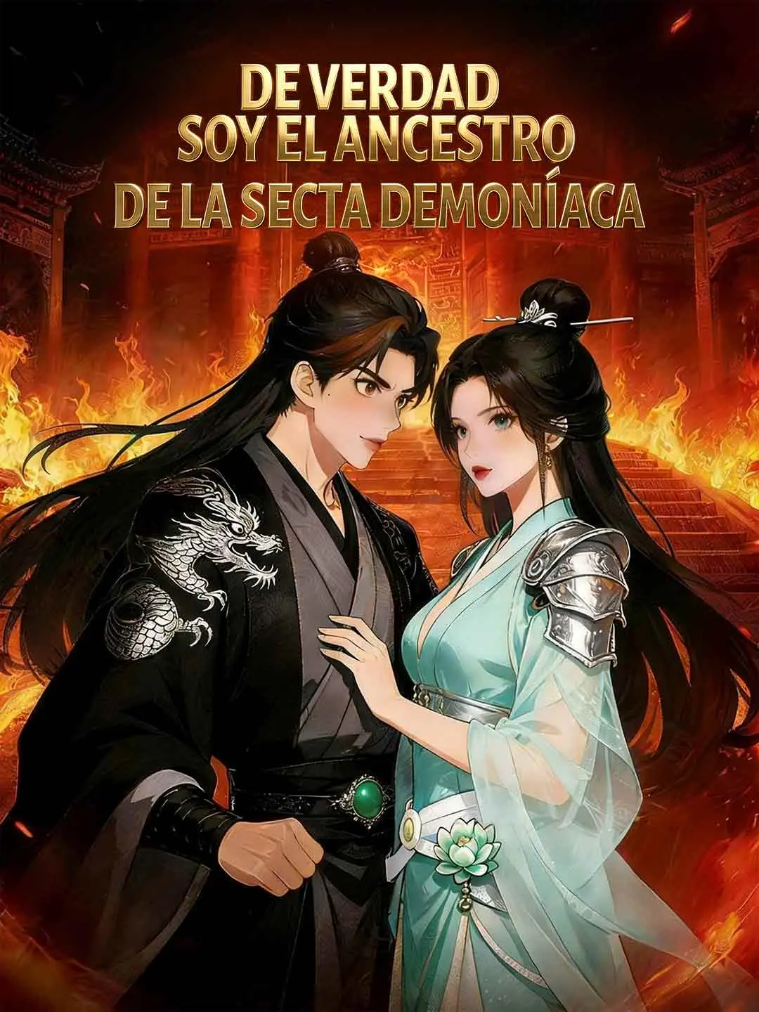 Portada de la miniserie De verdad soy el ancestro de la secta demoníaca