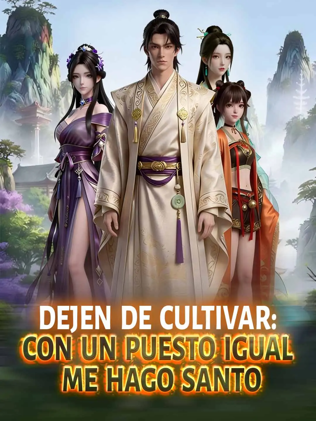 Portada de la miniserie Dejen de cultivar: con un puesto igual me hago santo