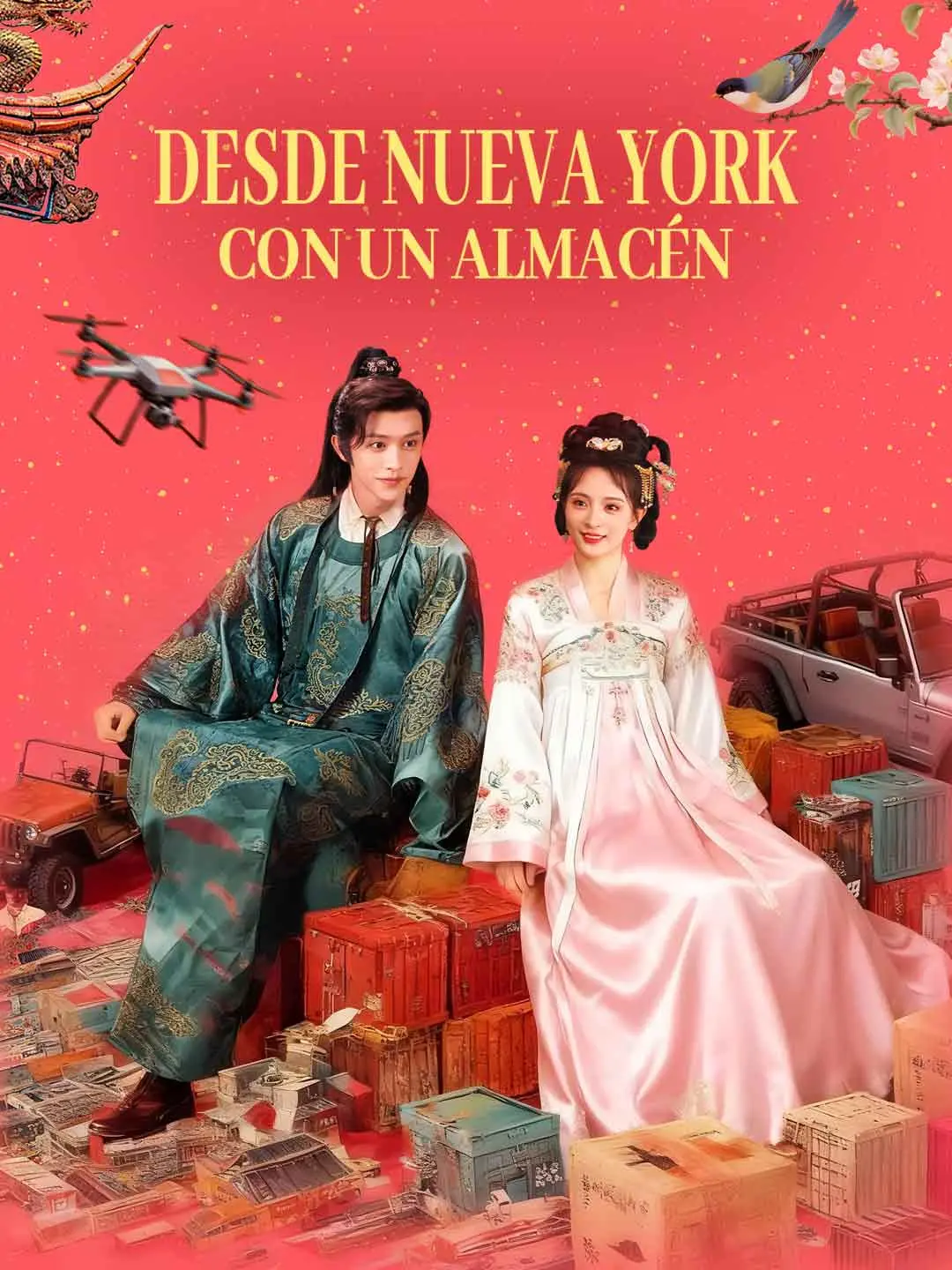 Portada de la miniserie Desde Nueva York con un almacén