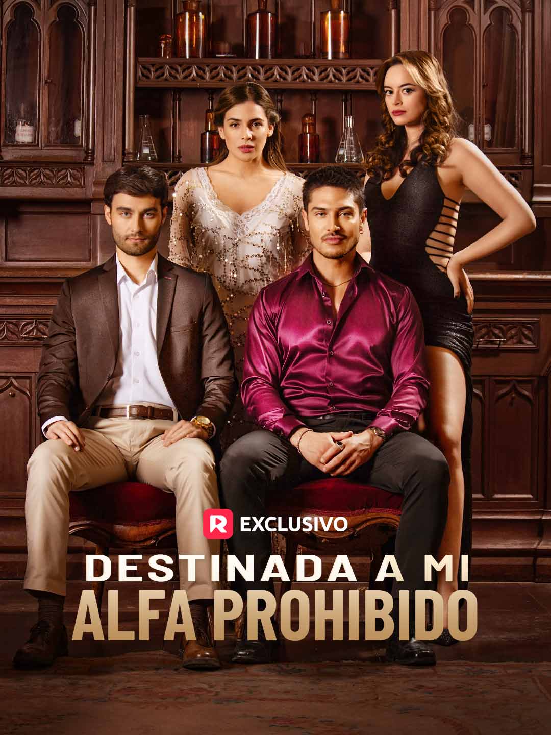 Portada de la miniserie Destinada a mi Alfa Prohibido