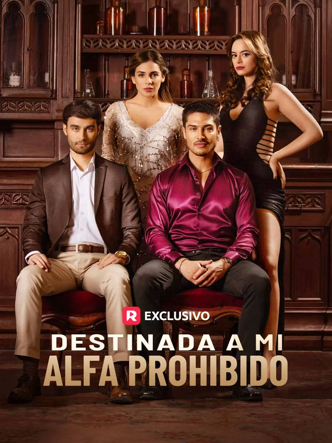 Capa da minissérie Destinada a mi Alfa Prohibido