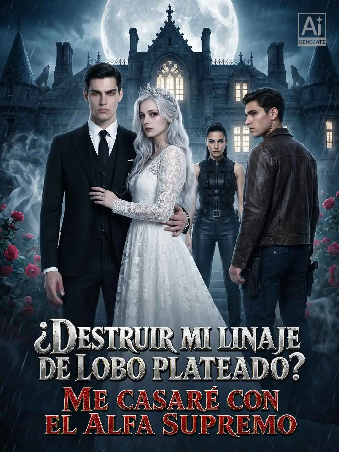 Portada de la miniserie ¿Destruir mi linaje de lobo plateado? Me casaré con el Alfa supremo