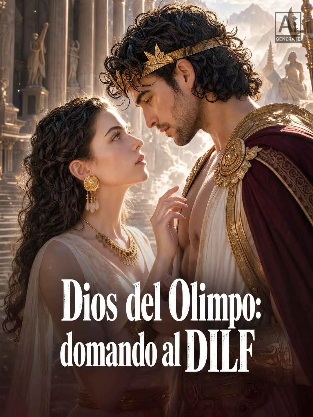 Portada de la miniserie Dios del Olimpo: domando al DILF