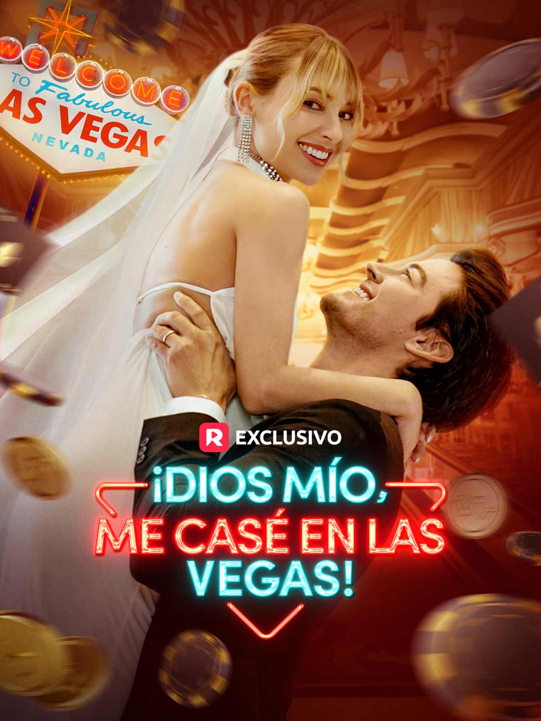 Portada de la miniserie ¡Dios mío, me casé en Las Vegas!