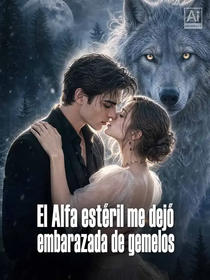 Portada de la miniserie El Alfa estéril me dejó embarazada de gemelos