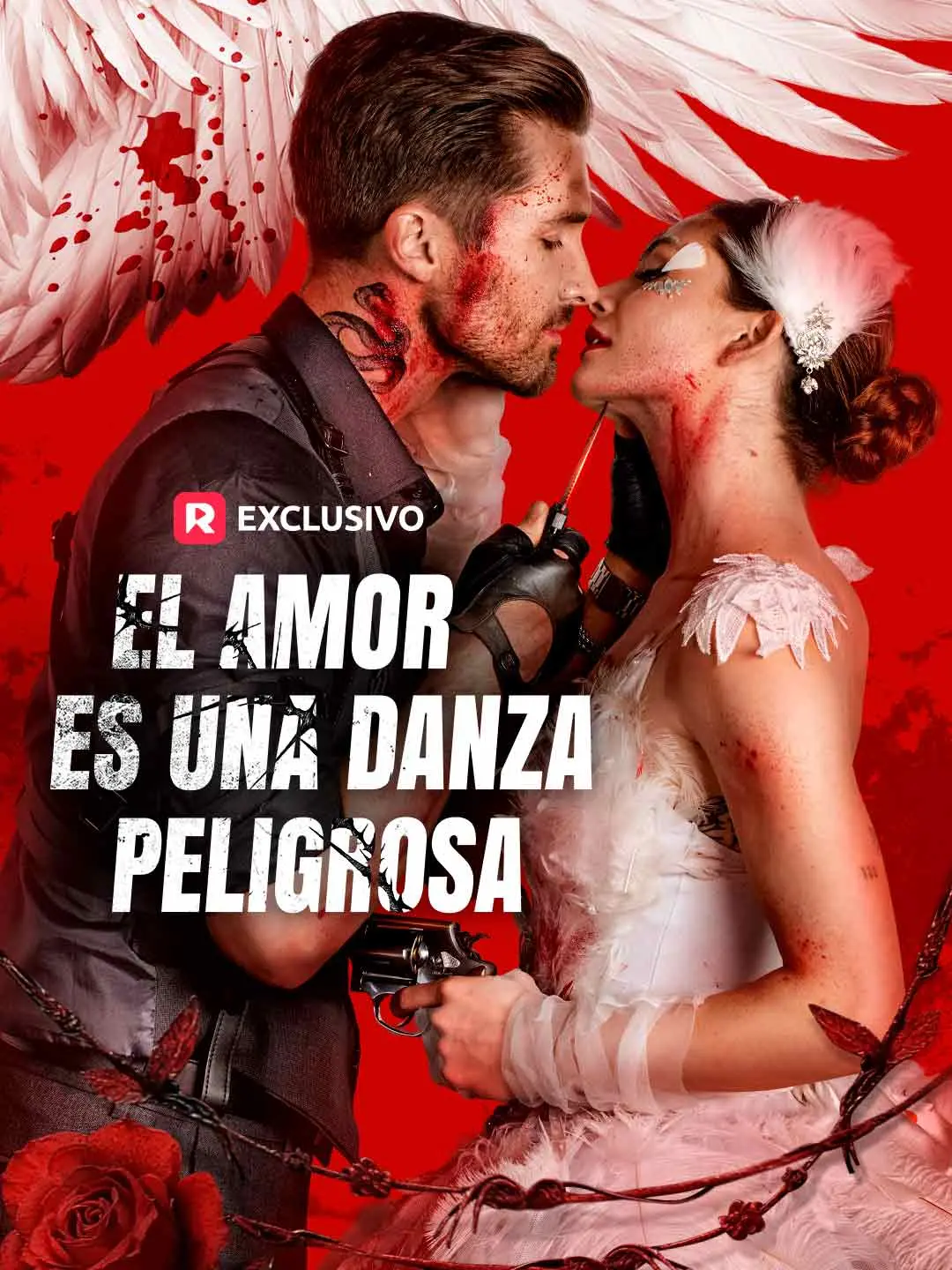 Capa da minissérie El amor es una danza peligrosa