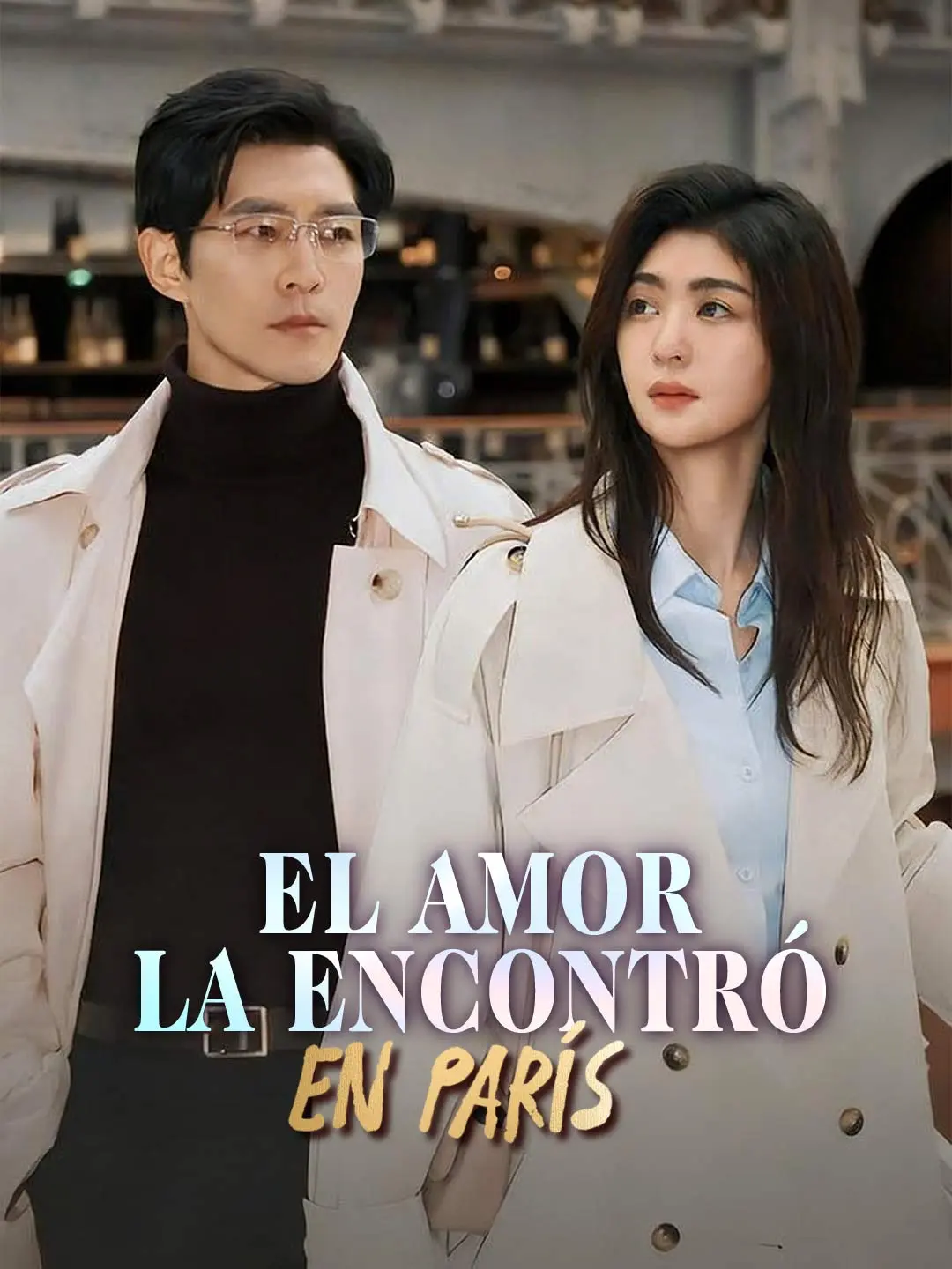 Portada de la miniserie El amor la encontró en París