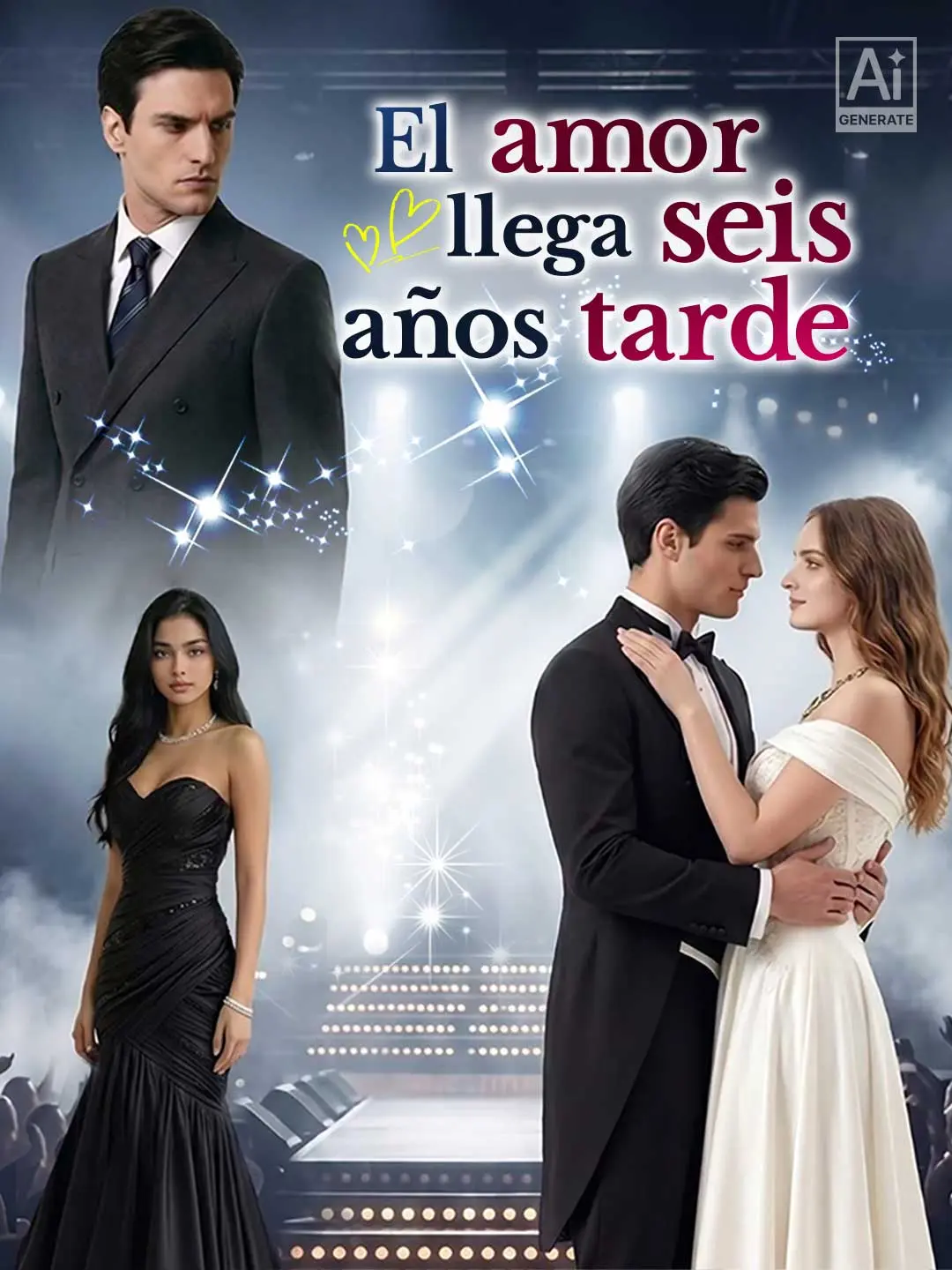Portada de la miniserie El amor llega seis años tarde