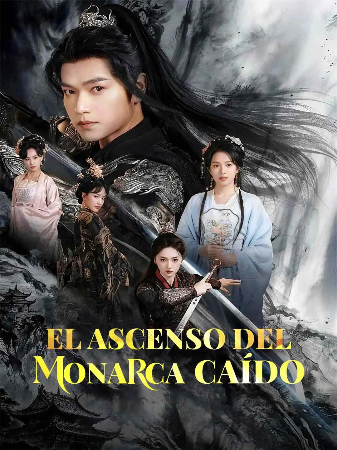 Portada de la miniserie El ascenso del monarca caído