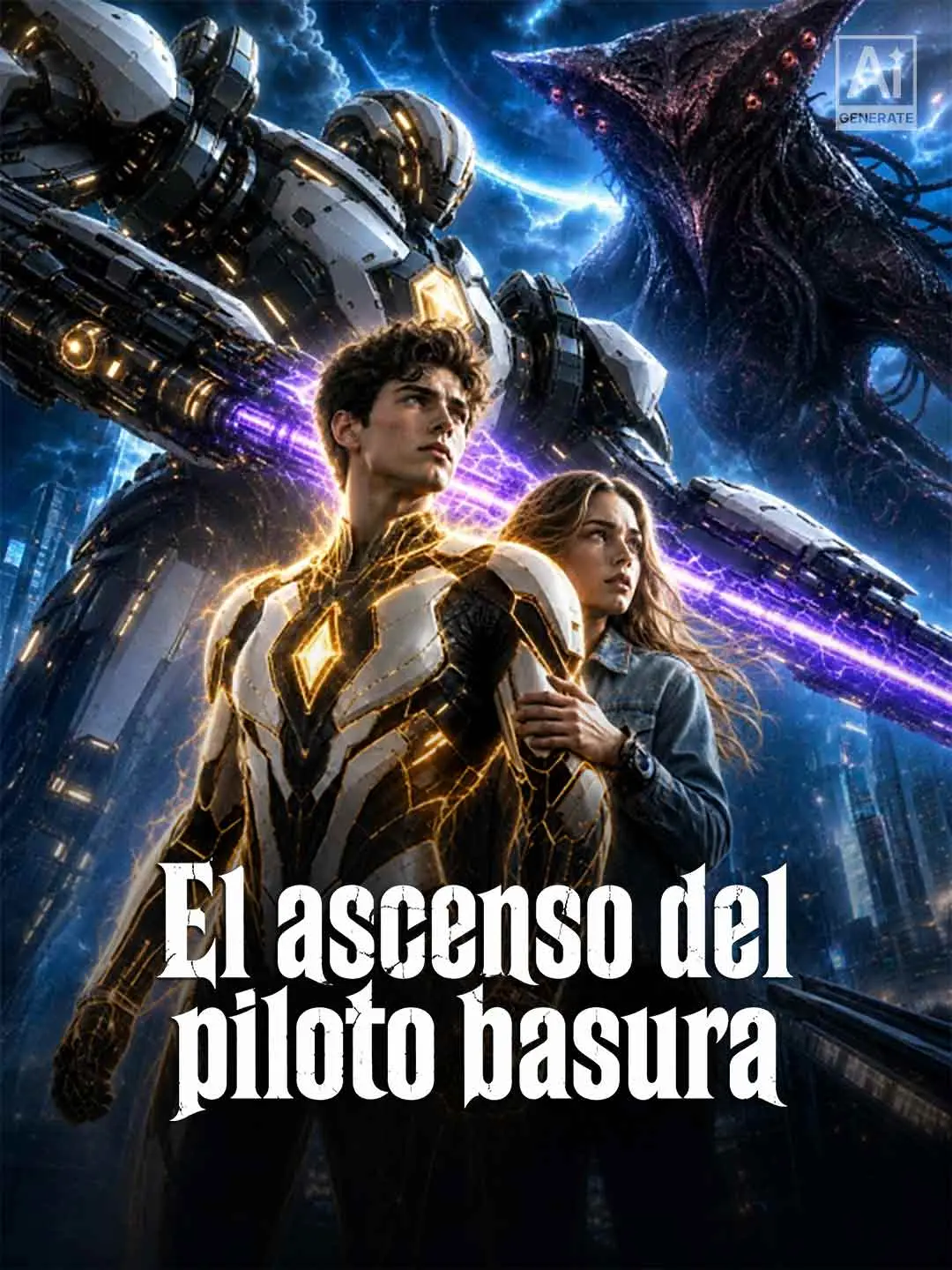 Portada de la miniserie El ascenso del piloto basura