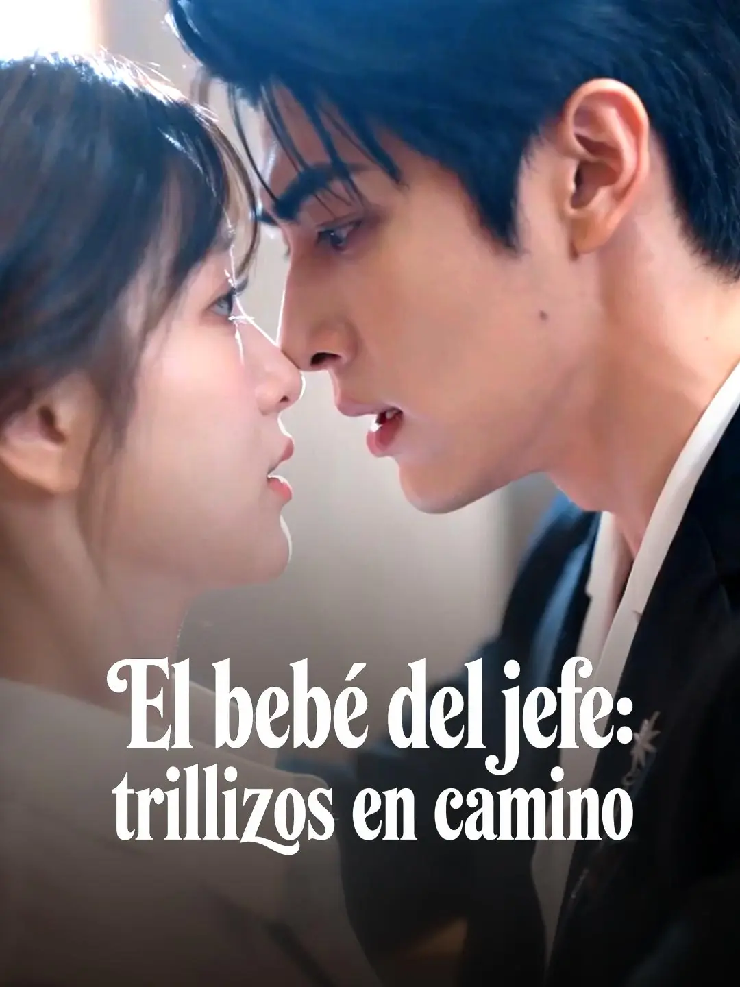 Portada de la miniserie El bebé del jefe: trillizos en camino