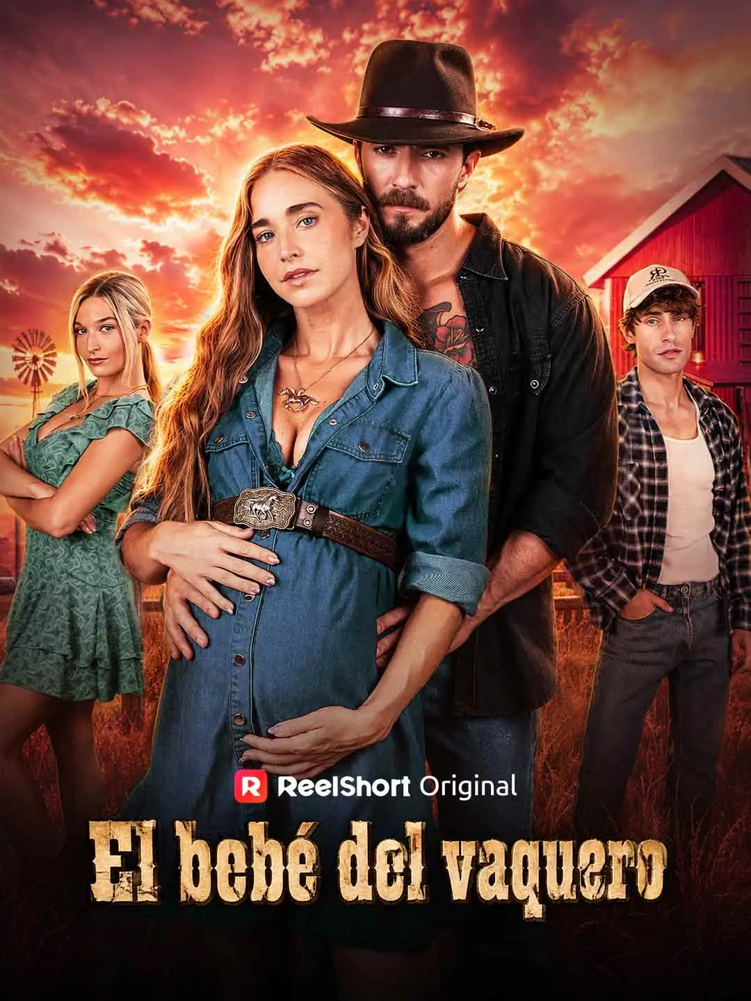Portada de la miniserie El bebé del vaquero