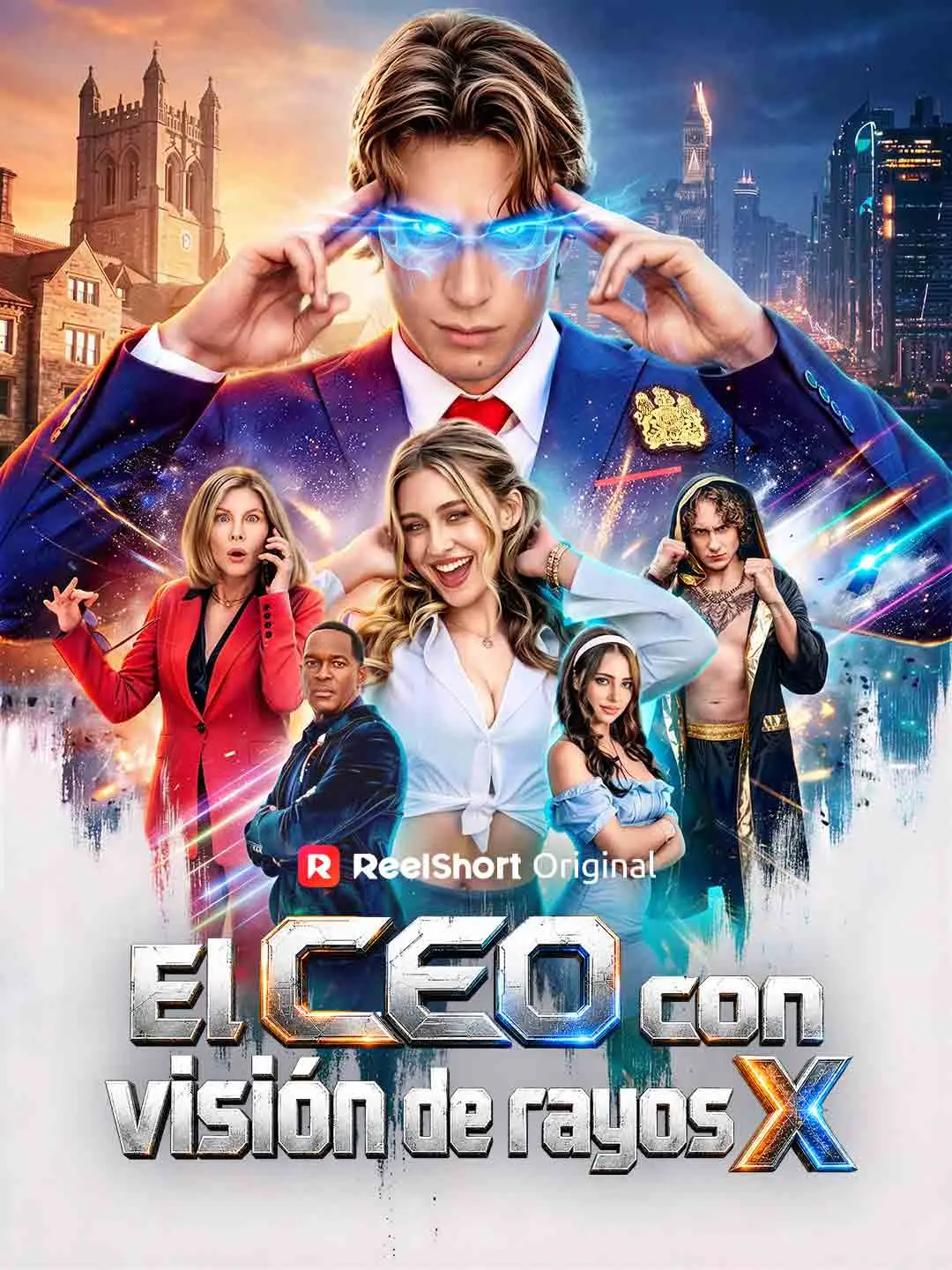 Portada de la miniserie El CEO con visión de rayos X